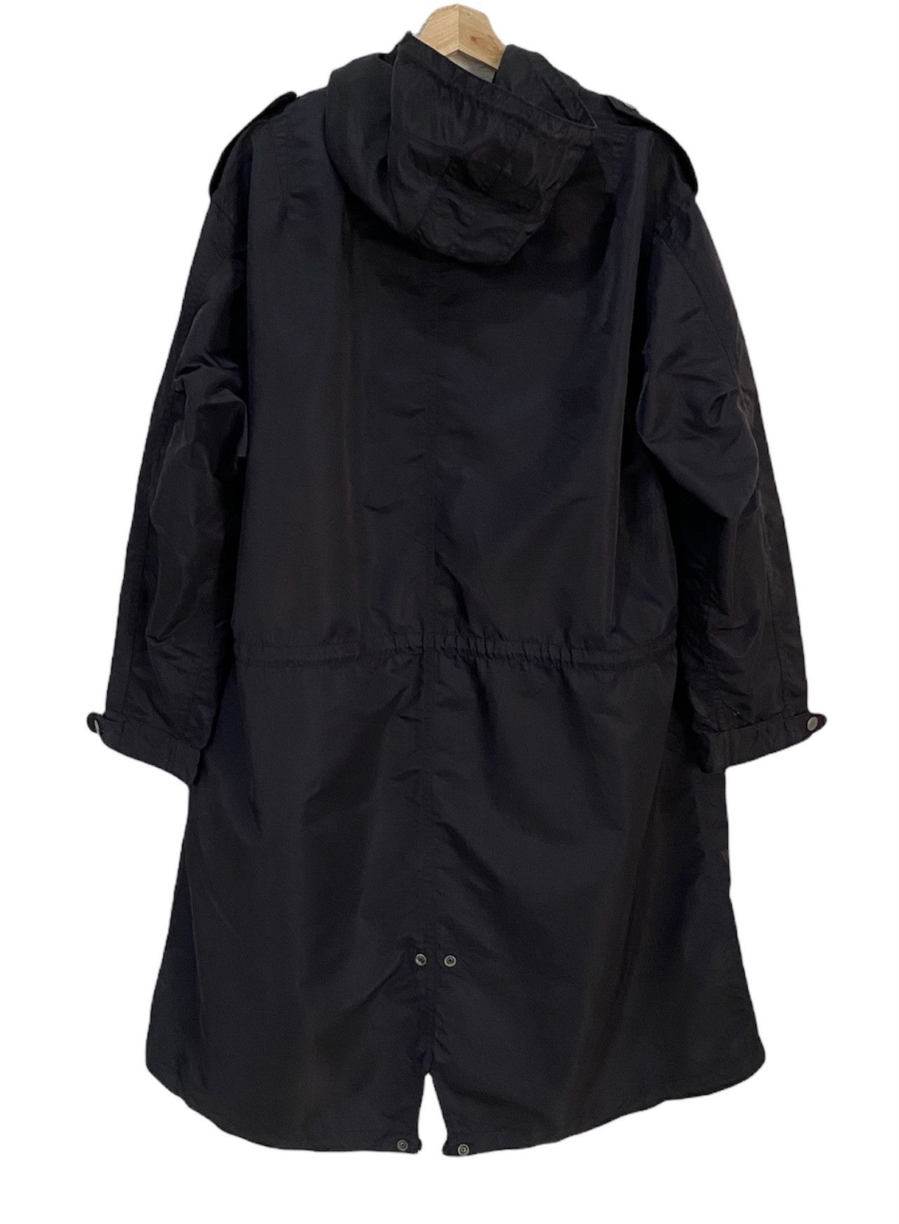 Y's for Men 🔥YOHJI YAMAMOTO LQ by Work&Friends DRAWSTRING COAT Size US XL / EU 56 / 4 - 4 Thumbnail