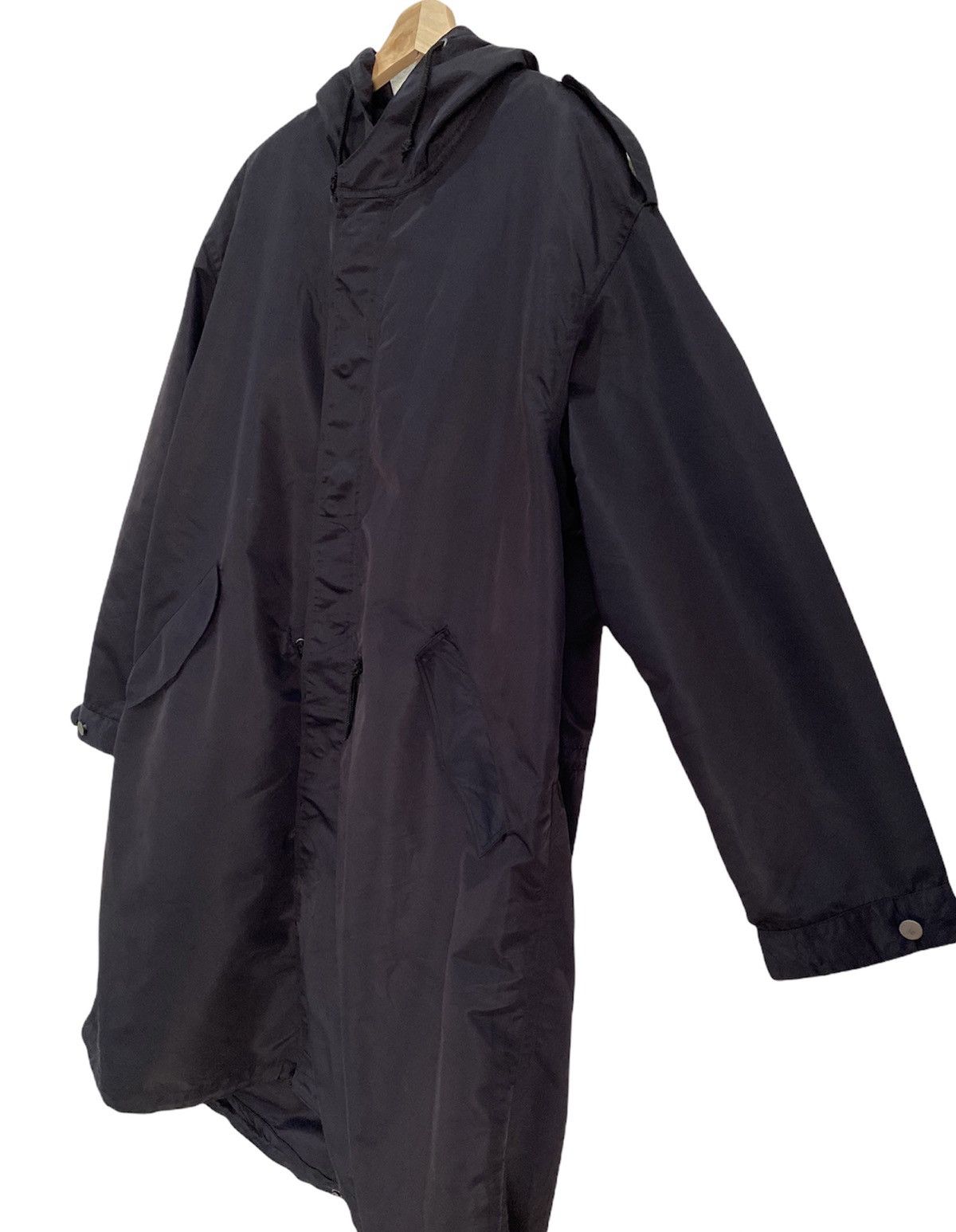 Y's for Men 🔥YOHJI YAMAMOTO LQ by Work&Friends DRAWSTRING COAT Size US XL / EU 56 / 4 - 13 Thumbnail