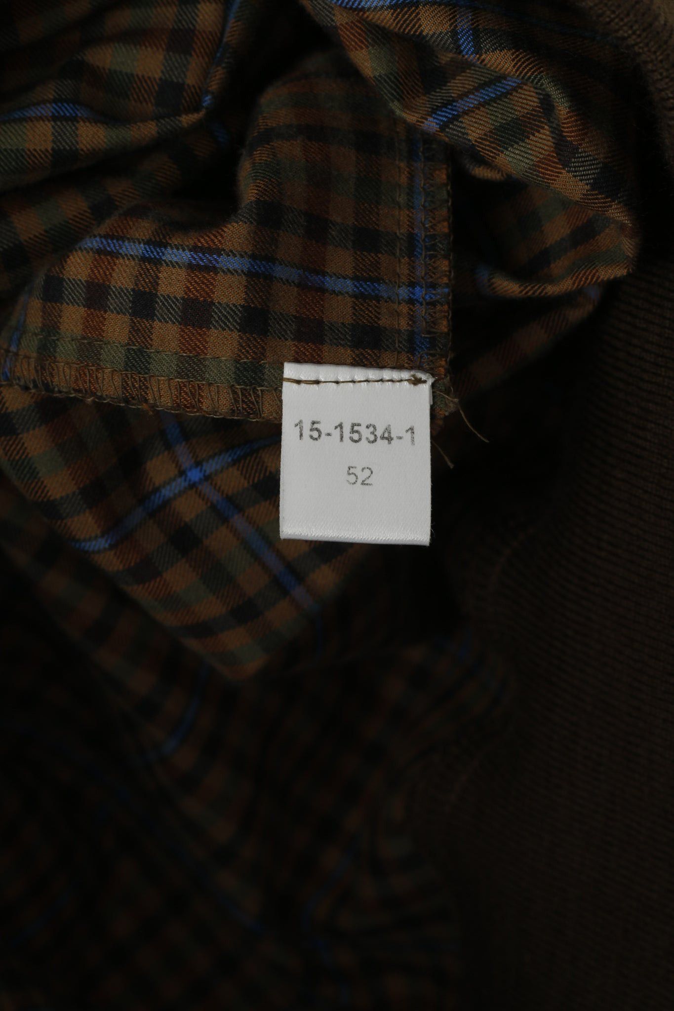 Vintage Walbusch Lanella Men 52 L Jumper Brown Check Retro 6670 Size US L / EU 52-54 / 3 - 5 Thumbnail