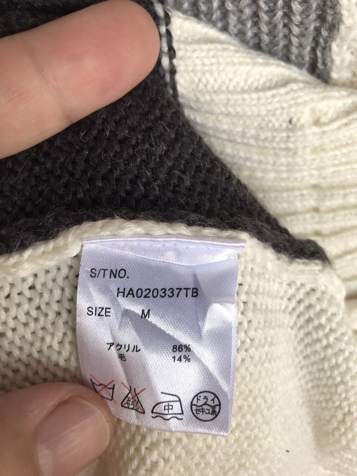HARE × Japanese Brand Hare Knit sweater Size US M / EU 48-50 / 2 - 11 Thumbnail