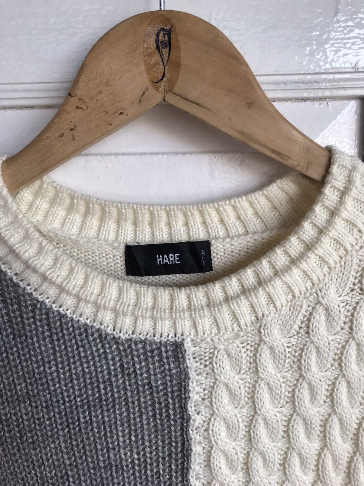 HARE × Japanese Brand Hare Knit sweater Size US M / EU 48-50 / 2 - 2 Thumbnail