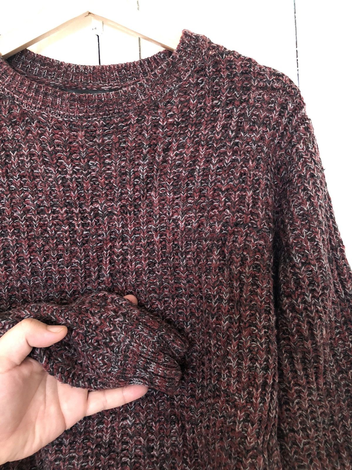 Aran Isles Knitwear × Japanese Brand Japan Knitwear Amorte Size US M / EU 48-50 / 2 - 8 Thumbnail
