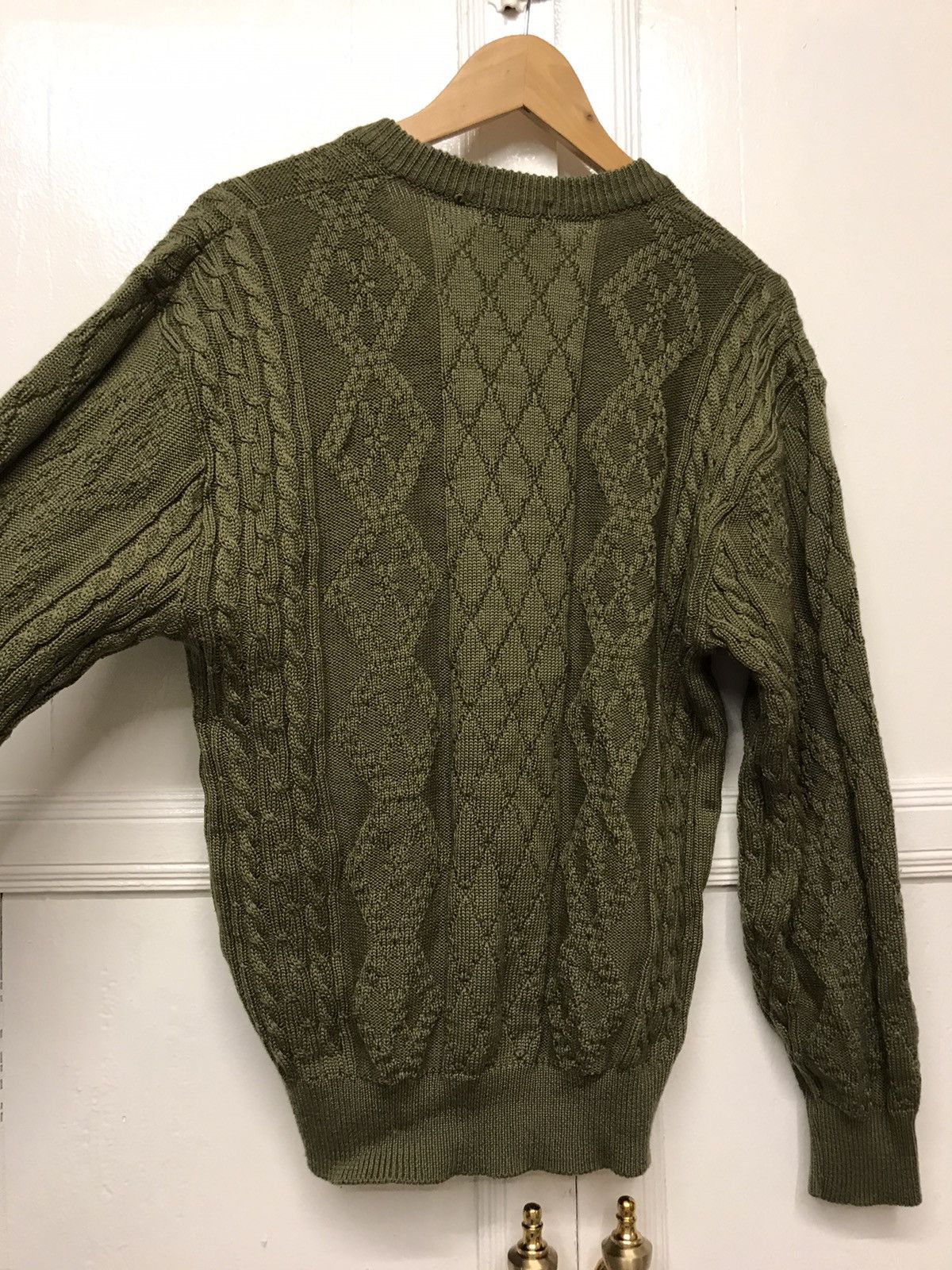 Aran Isles Knitwear × Japanese Brand Cable knit Sweater Japanese Size US M / EU 48-50 / 2 - 6 Thumbnail
