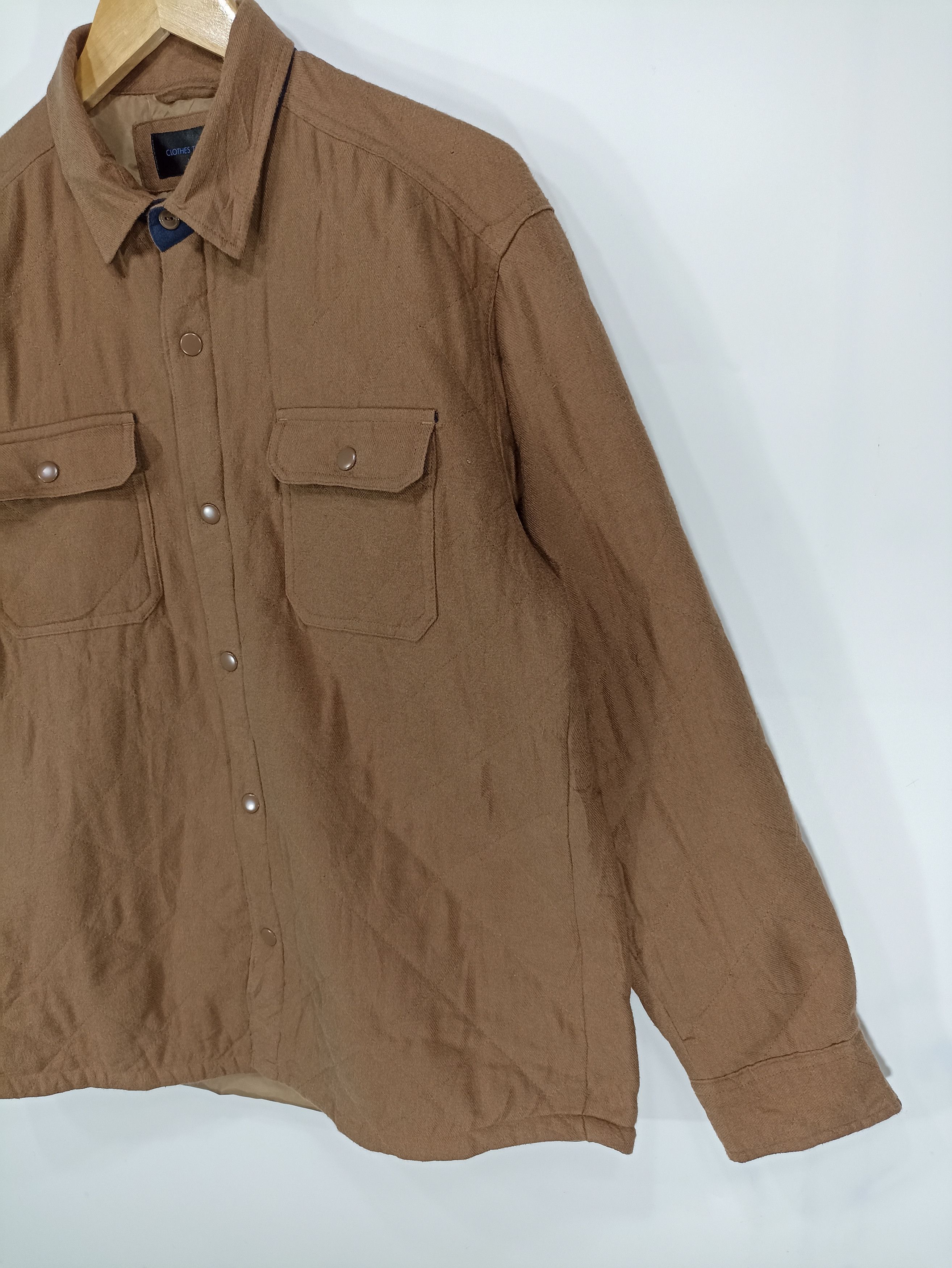 Japanese Brand × Vintage Japan brand quilted jacket Size US M / EU 48-50 / 2 - 2 Thumbnail