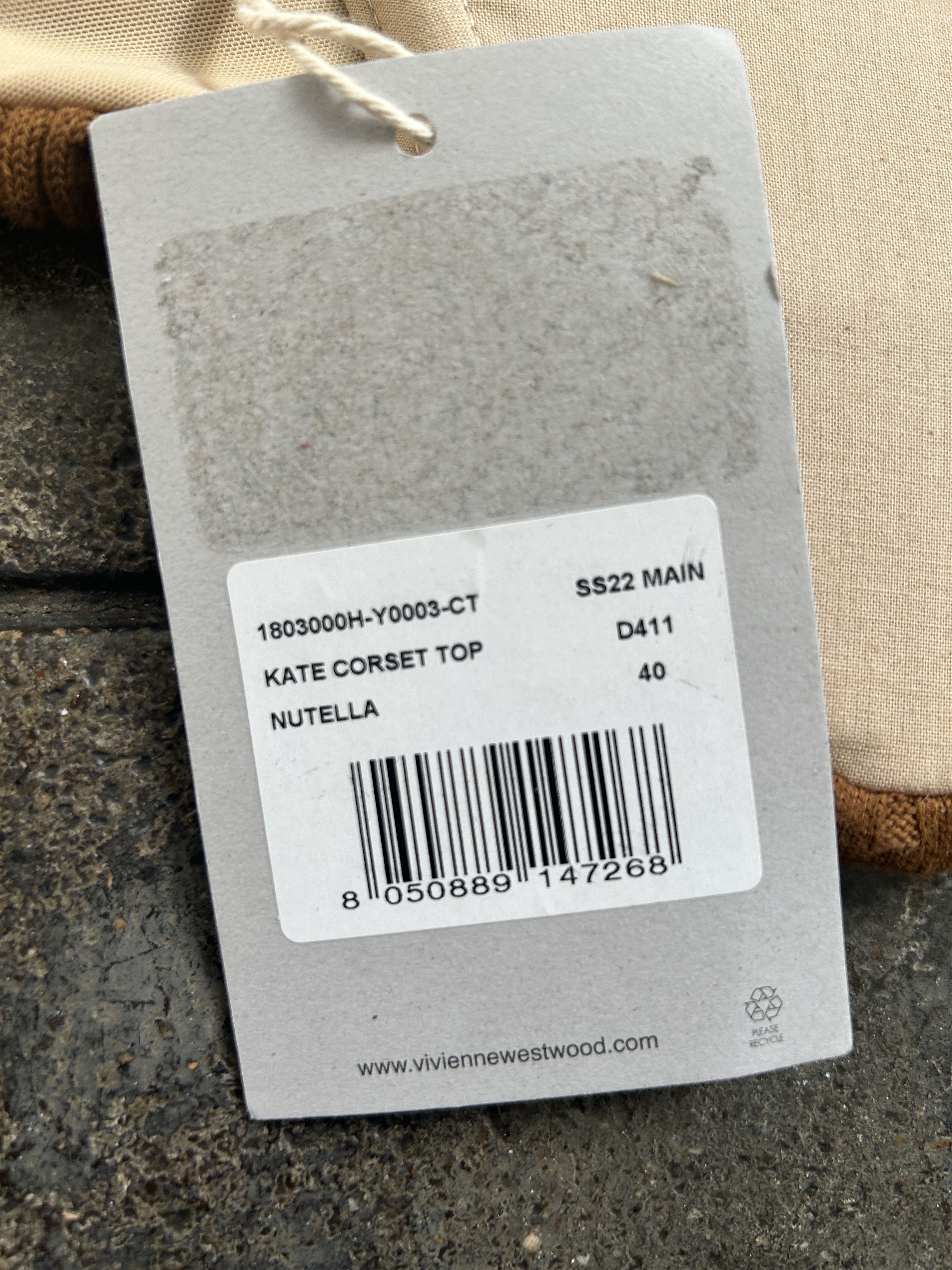 Vivienne Westwood Brand New 1,240$ Kate Corset from S/S 2022 w/ orb Size M / US 6-8 / IT 42-44 - 14 Thumbnail