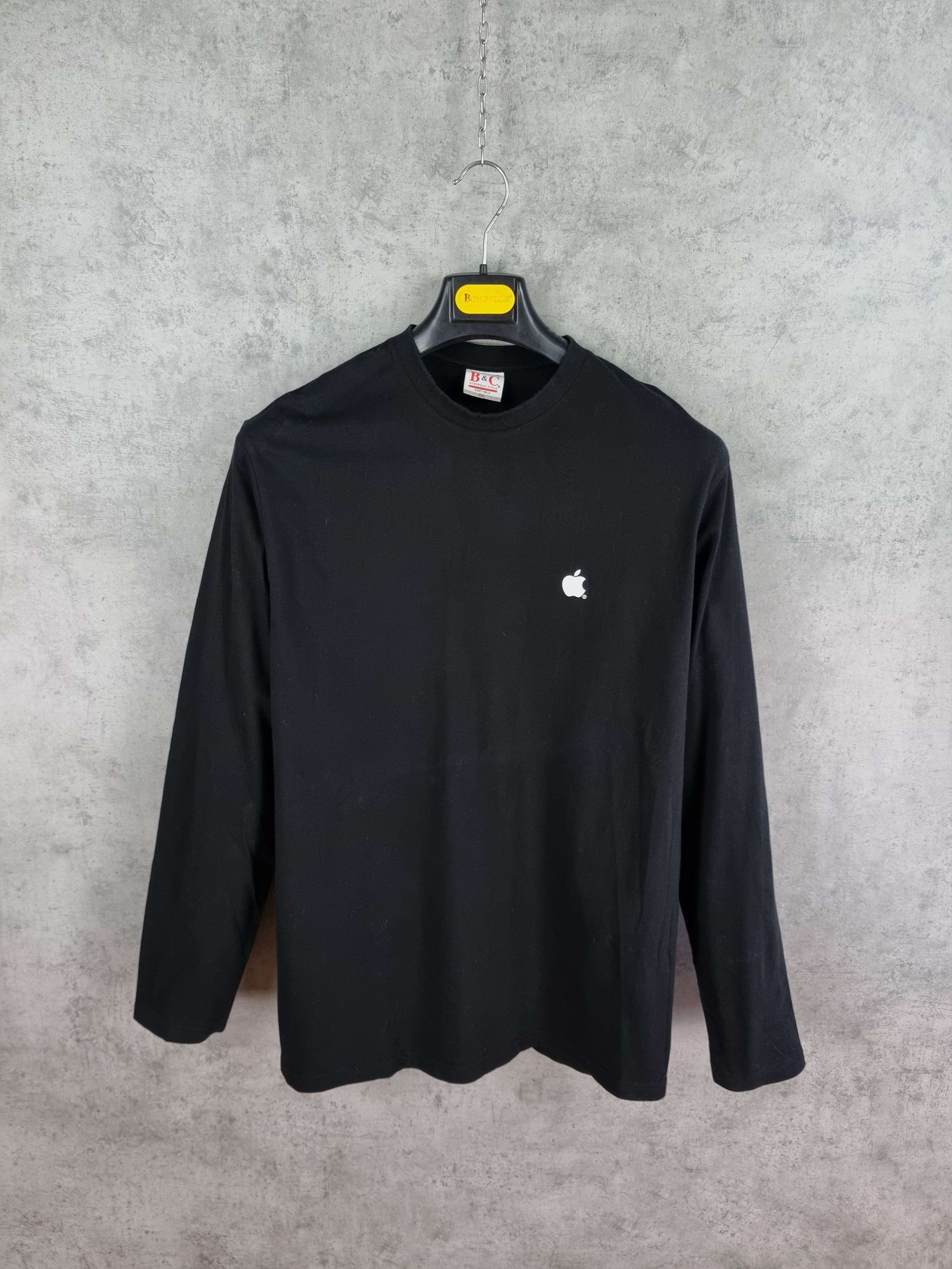 Apple APPLE Rare Big Logo Long sleeve Tee Shirt Size US L / EU 52-54 / 3 - 2 Thumbnail