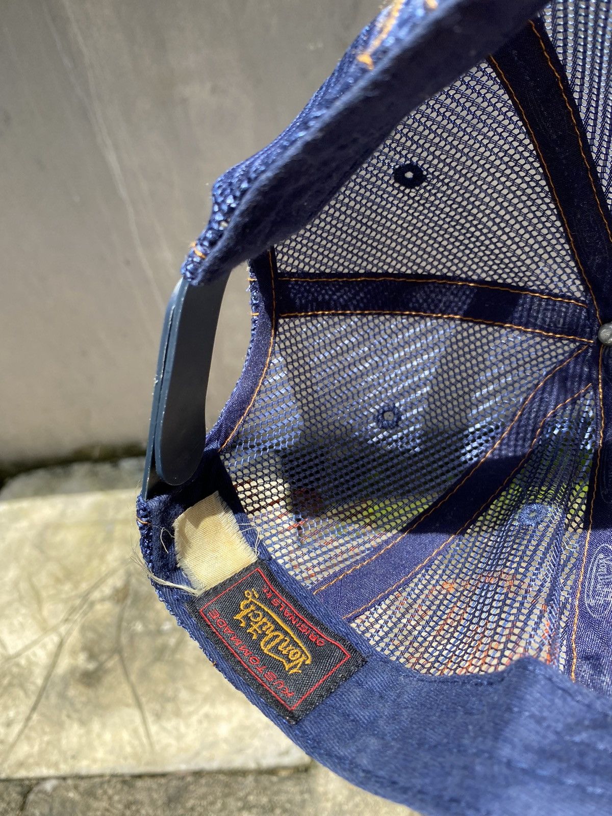 Vintage × Von Dutch vintage von dutch patch logo orange trucker hat Size ONE SIZE - 12 Thumbnail