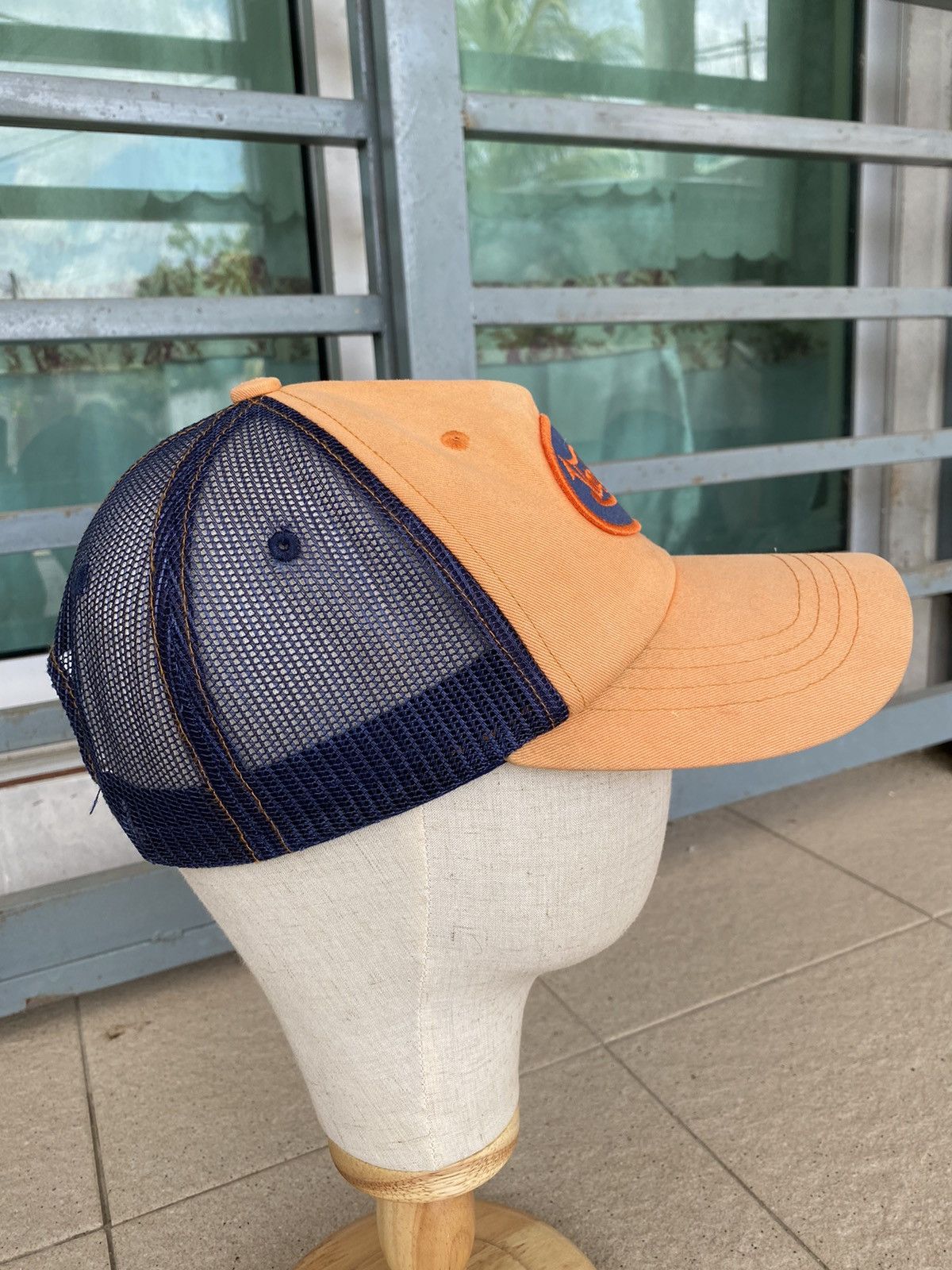 Vintage × Von Dutch vintage von dutch patch logo orange trucker hat Size ONE SIZE - 8 Thumbnail