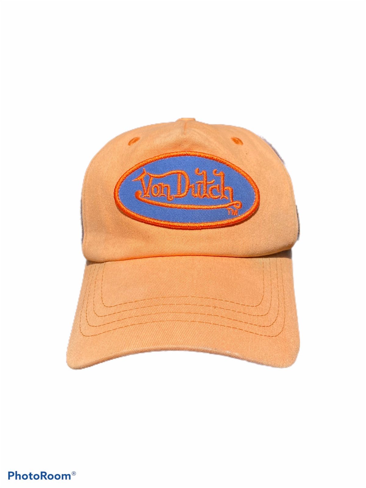 Vintage × Von Dutch vintage von dutch patch logo orange trucker hat Size ONE SIZE - 1 Thumbnail