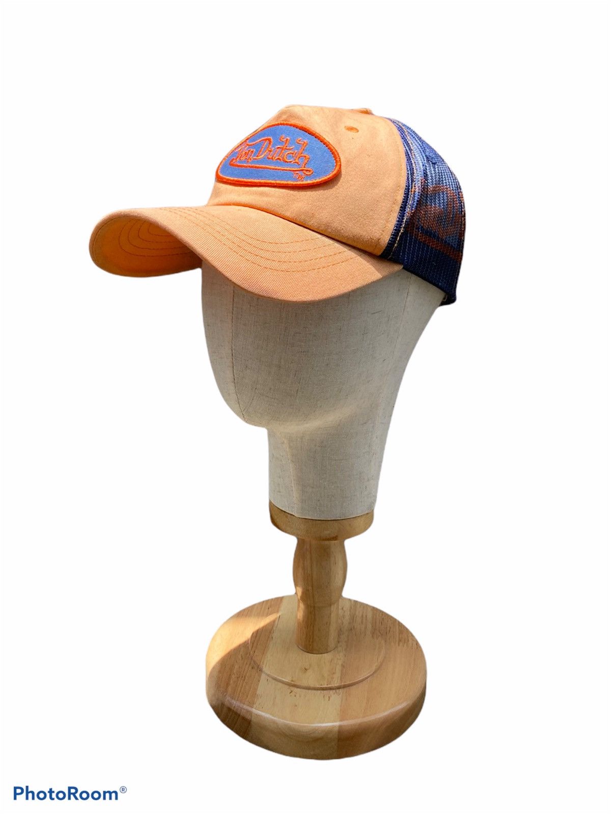 Vintage × Von Dutch vintage von dutch patch logo orange trucker hat Size ONE SIZE - 2 Thumbnail