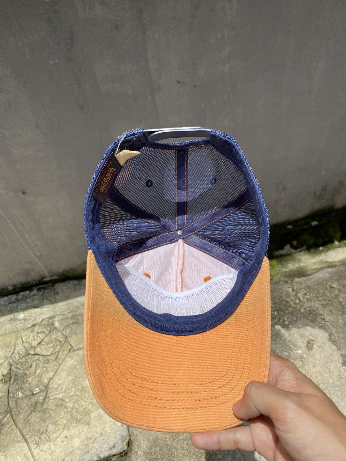 Vintage × Von Dutch vintage von dutch patch logo orange trucker hat Size ONE SIZE - 10 Thumbnail