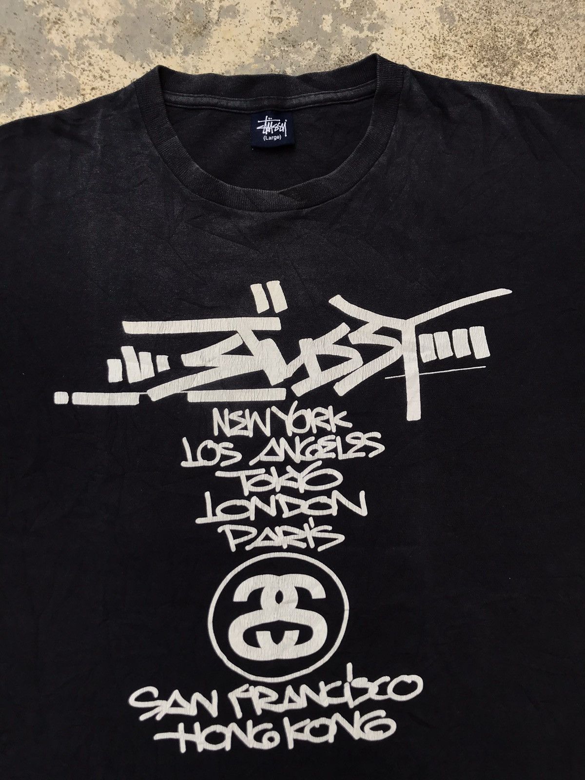 Stussy 2006 Stussy x Kofie T Custom Made World Tour Group 4 Size US L / EU 52-54 / 3 - 3 Thumbnail