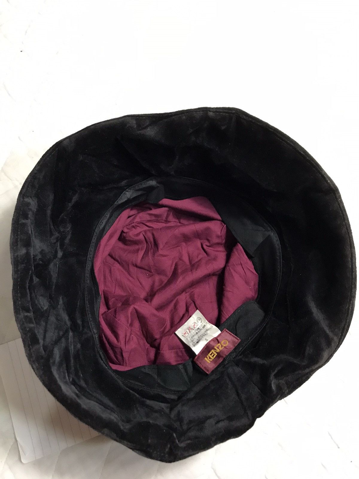 Japanese Brand × Kenzo × Vintage Vintage Kenzo Velvet Bucket Hat Size ONE SIZE - 6 Thumbnail