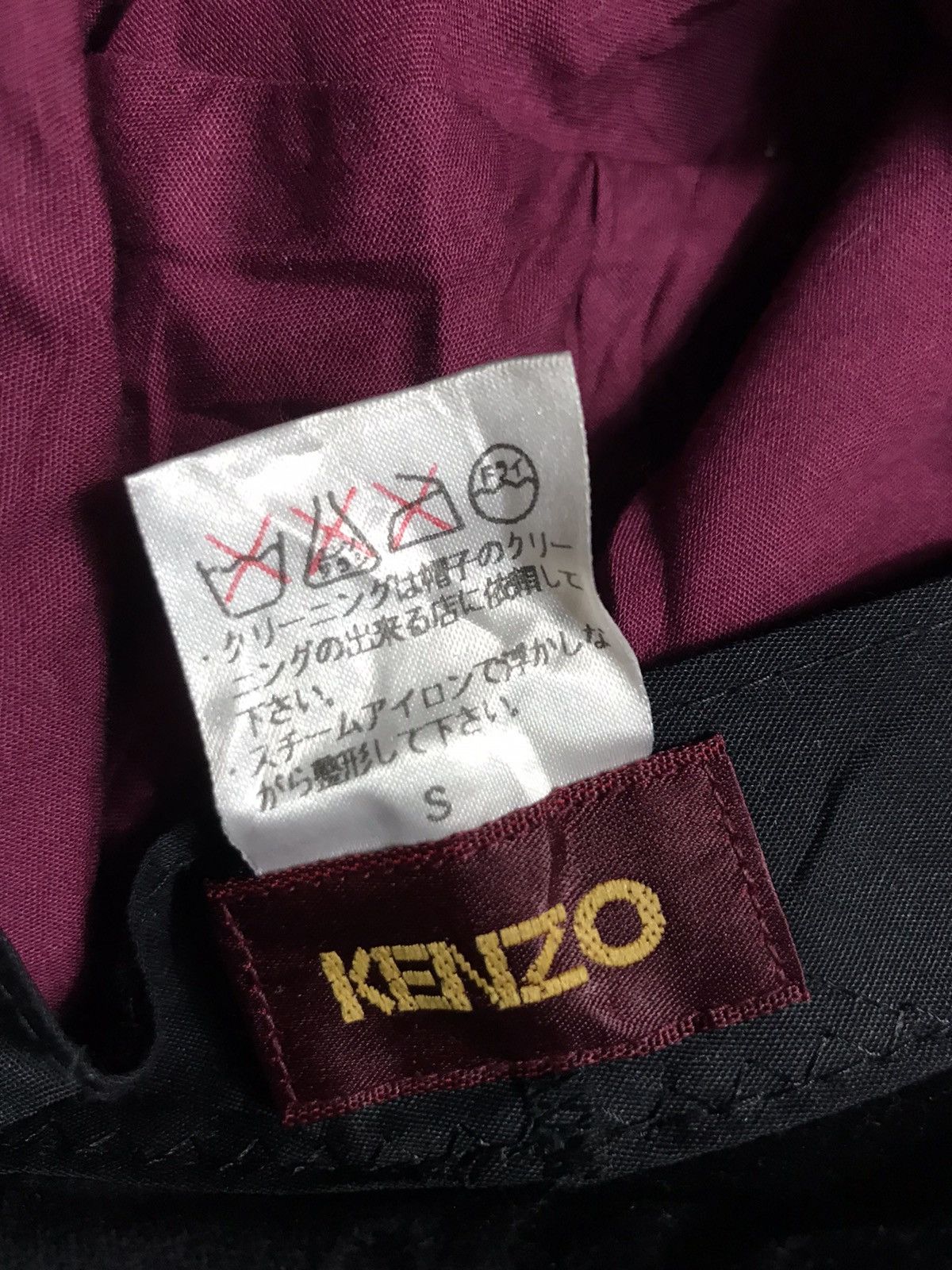 Japanese Brand × Kenzo × Vintage Vintage Kenzo Velvet Bucket Hat Size ONE SIZE - 4 Thumbnail