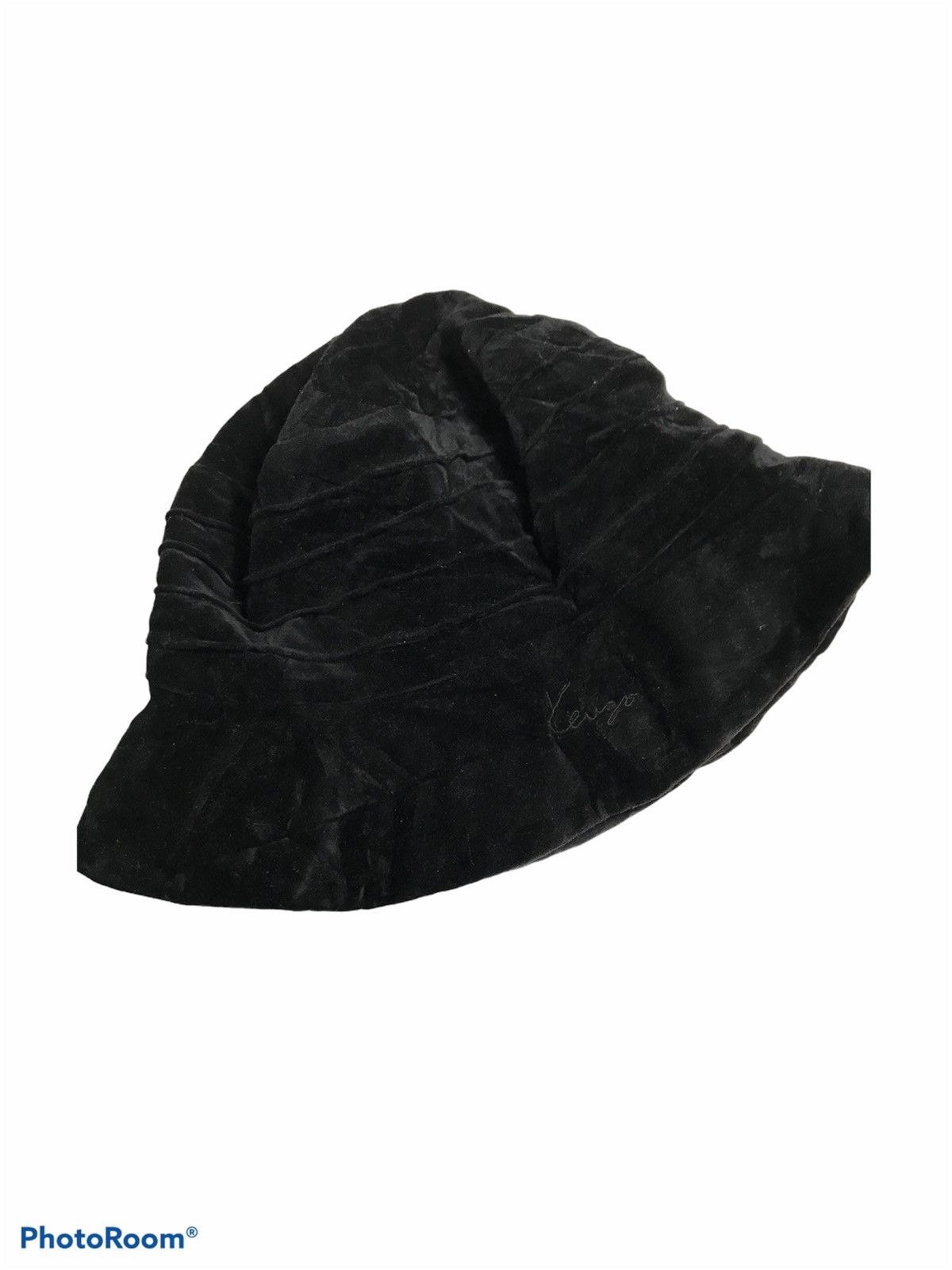 Japanese Brand × Kenzo × Vintage Vintage Kenzo Velvet Bucket Hat Size ONE SIZE - 1 Thumbnail