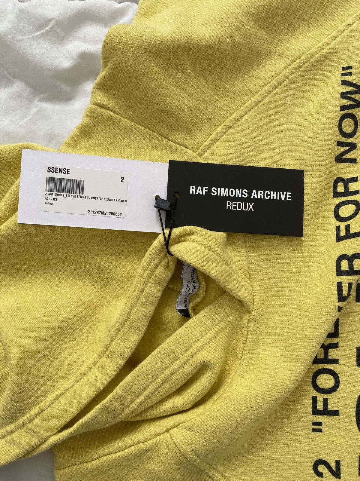 Raf Simons Raf Simons Redux SS02 "KOLLAPS" Sleeveless Hoodie Size US S / EU 44-46 / 1 - 18 Thumbnail
