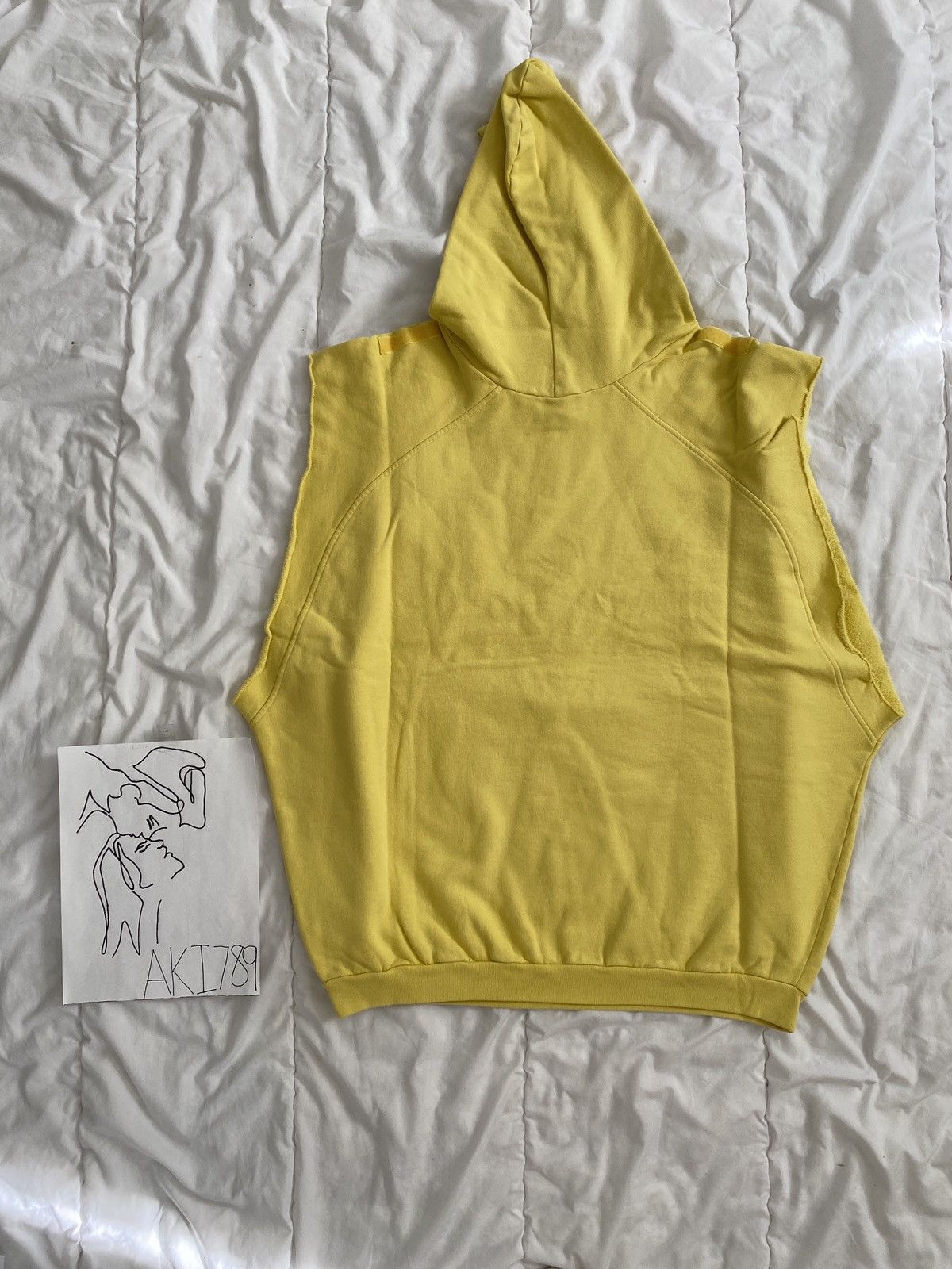 Raf Simons Redux SS02 KOLLAPS Sleeveless Hoodie