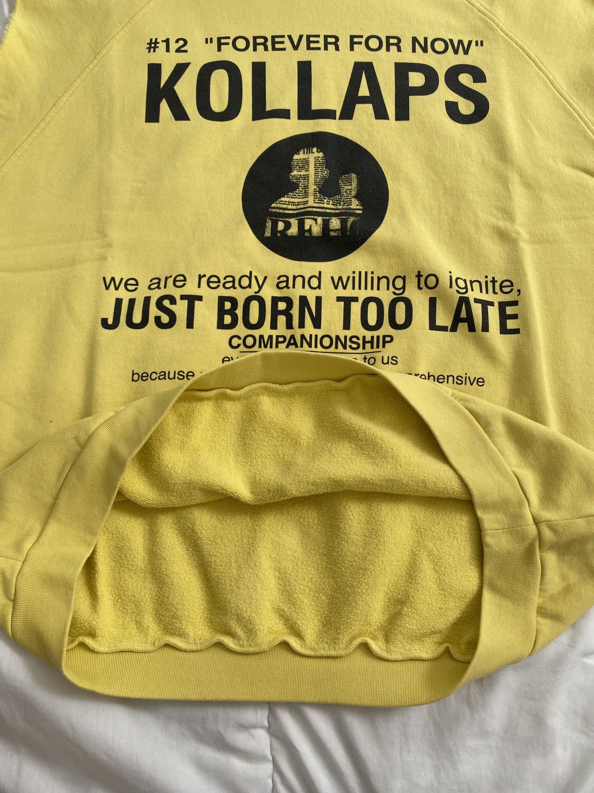 Raf Simons Raf Simons Redux SS02 "KOLLAPS" Sleeveless Hoodie Size US S / EU 44-46 / 1 - 10 Thumbnail