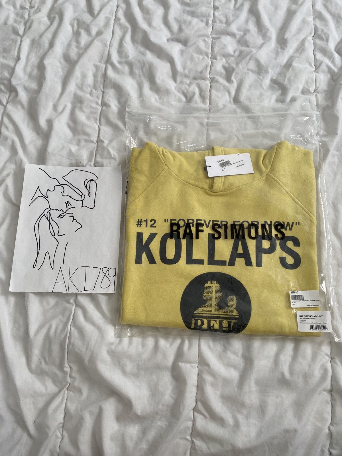 Raf Simons Raf Simons Redux SS02 "KOLLAPS" Sleeveless Hoodie Size US S / EU 44-46 / 1 - 3 Thumbnail