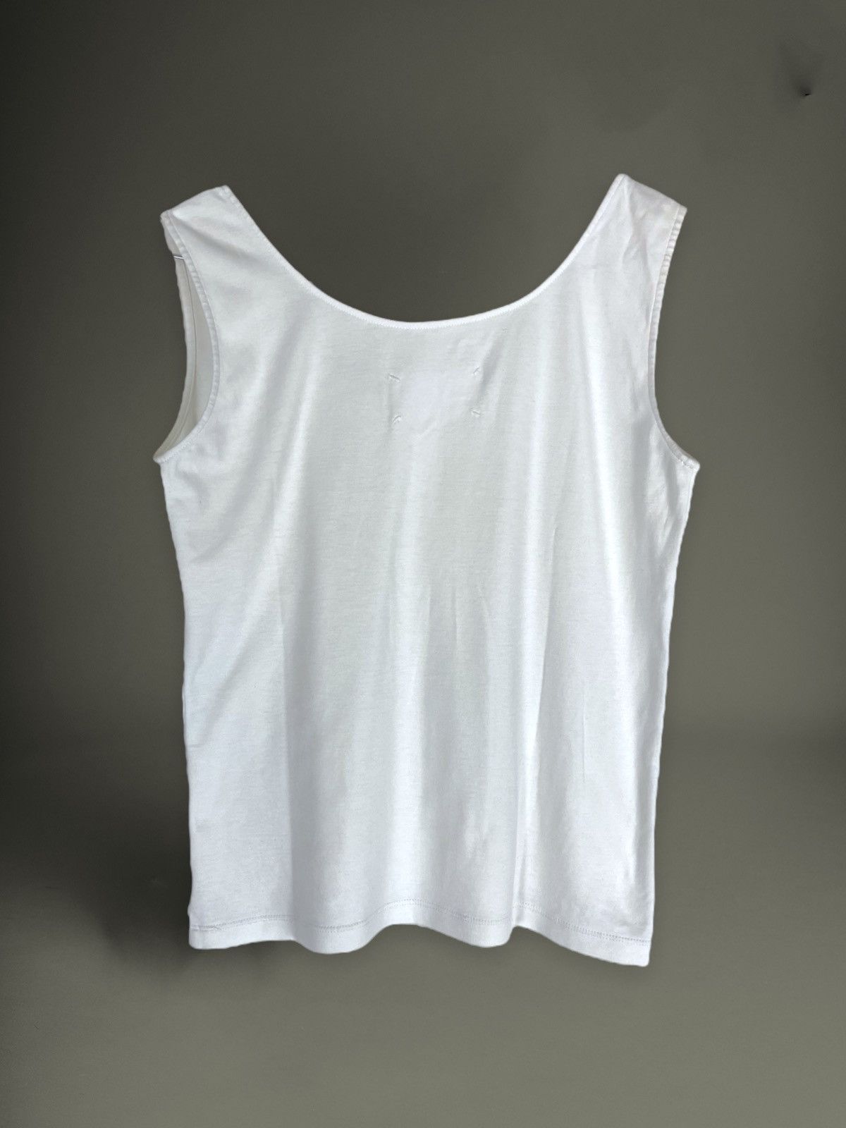 Maison Margiela 00s Maison Margiela Artisanal White Label Tank Top Size S / US 4 / IT 40 - 5 Thumbnail