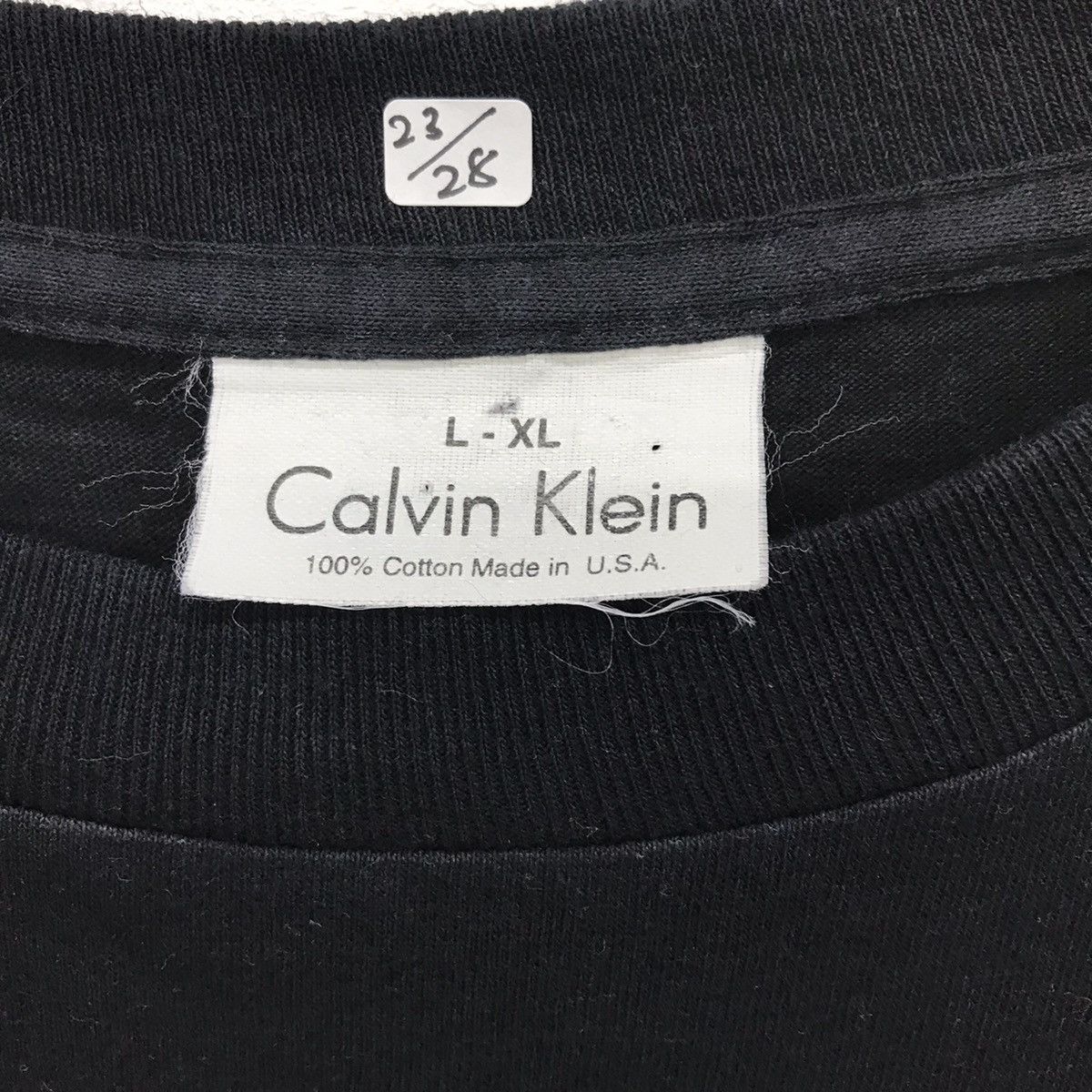 Calvin Klein × Vintage Rare Vintage Calvin Klein Jeans Made in Usa Tshirt Size US XL / EU 56 / 4 - 6 Thumbnail