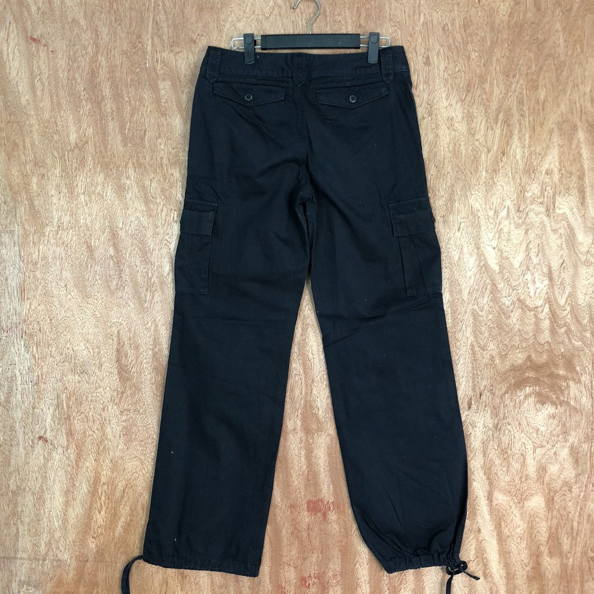 Japanese Brand DL I.N.E Black Multipocket Tactical CArgo Pants #1928 Size US 30 / EU 46 - 8 Thumbnail
