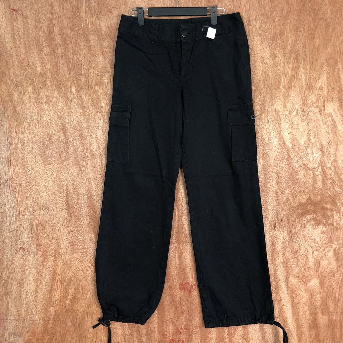 Japanese Brand DL I.N.E Black Multipocket Tactical CArgo Pants #1928 Size US 30 / EU 46 - 1 Thumbnail