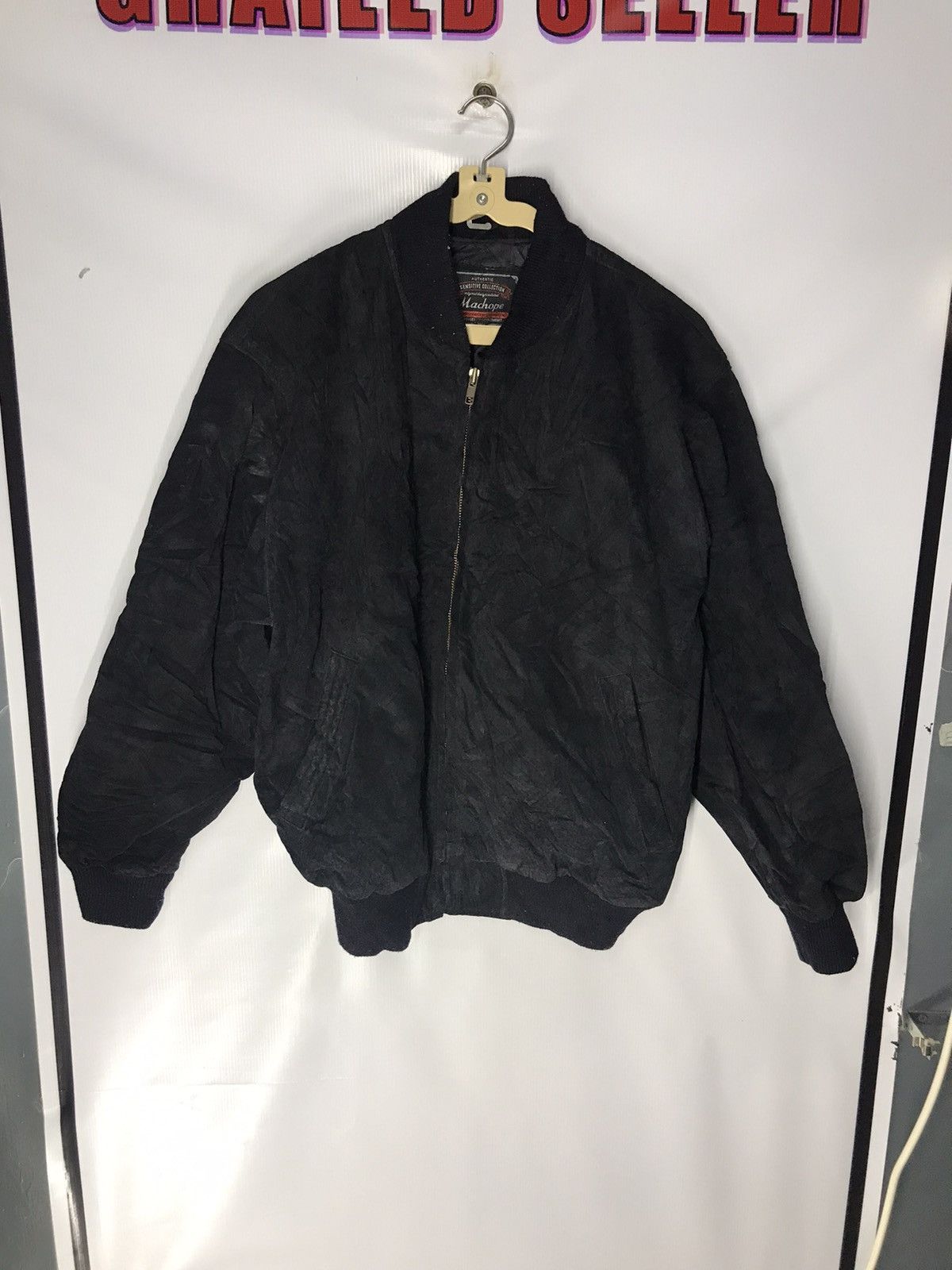 Vintage Machope Leather zipper jacket Size US M / EU 48-50 / 2 - 5 Thumbnail