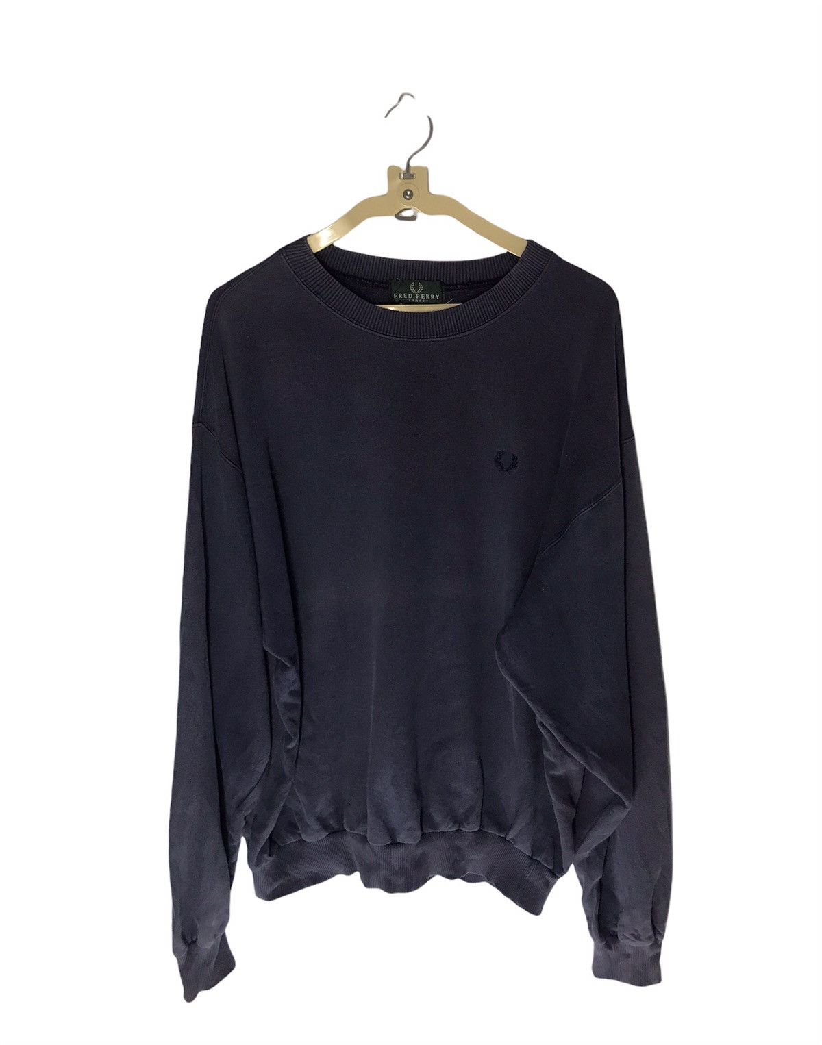 Fred Perry × Vintage Fred perry sweatshirt distressed Size US L / EU 52-54 / 3 - 1 Thumbnail