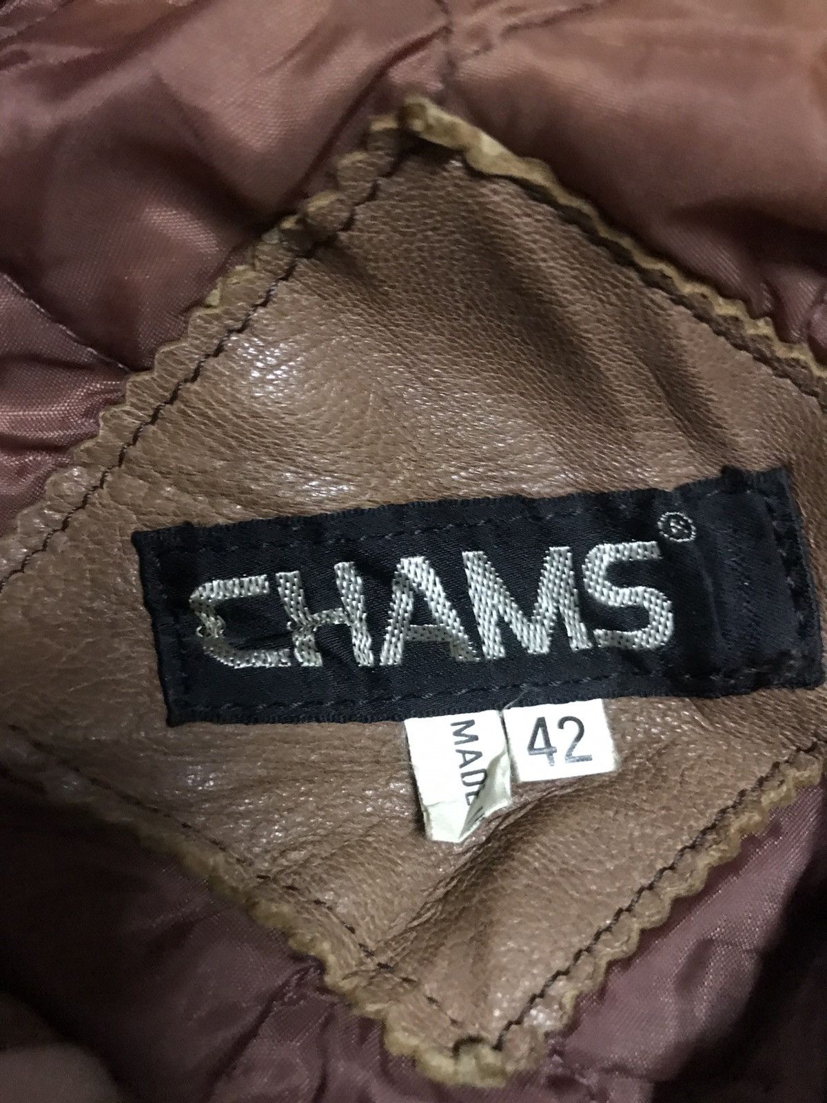 Genuine Leather Vintage leather jacket by chams Size US XS / EU 42 / 0 - 4 Thumbnail