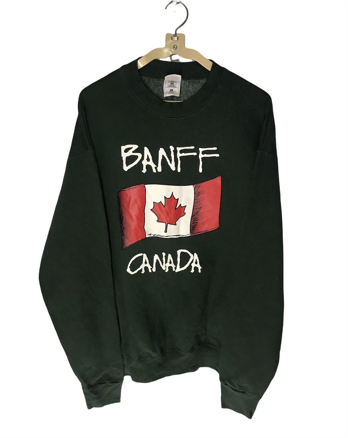 Fruit Of The Loom × Vintage Vintage banff Canada printed crewneck sweatshirt by FOTL Size US XL / EU 56 / 4 - 1 Thumbnail