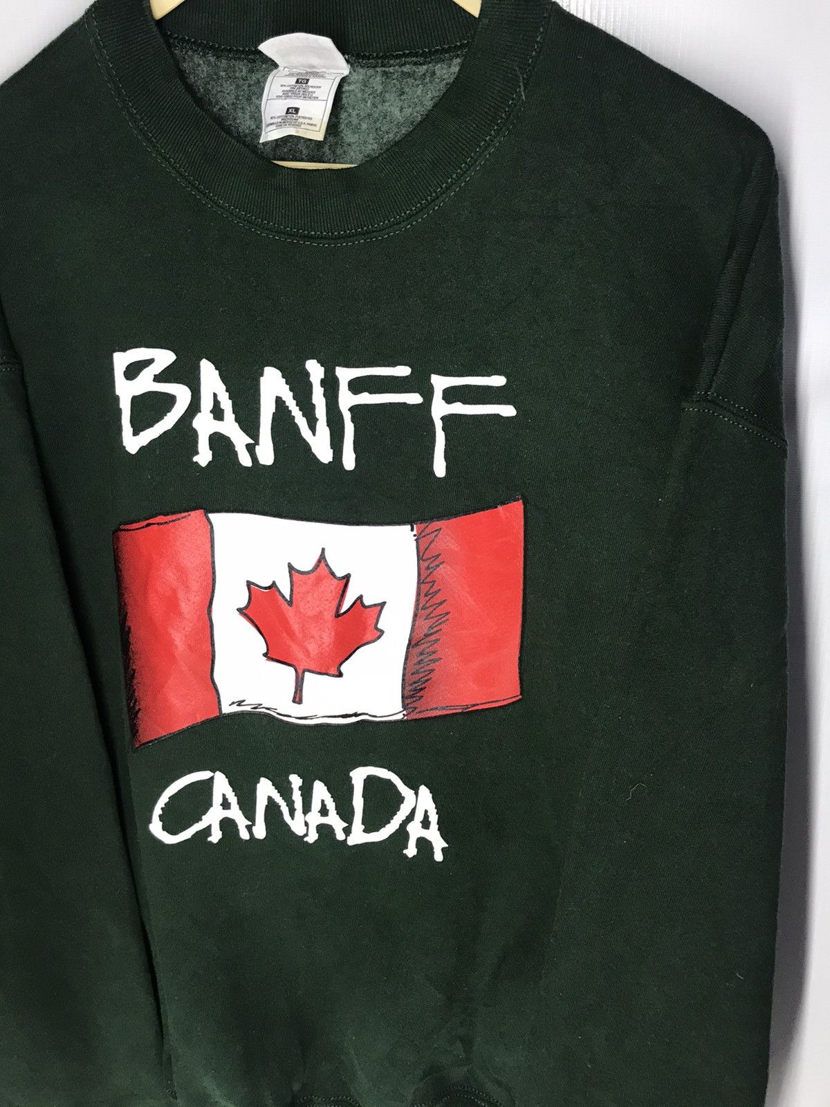 Fruit Of The Loom × Vintage Vintage banff Canada printed crewneck sweatshirt by FOTL Size US XL / EU 56 / 4 - 3 Thumbnail