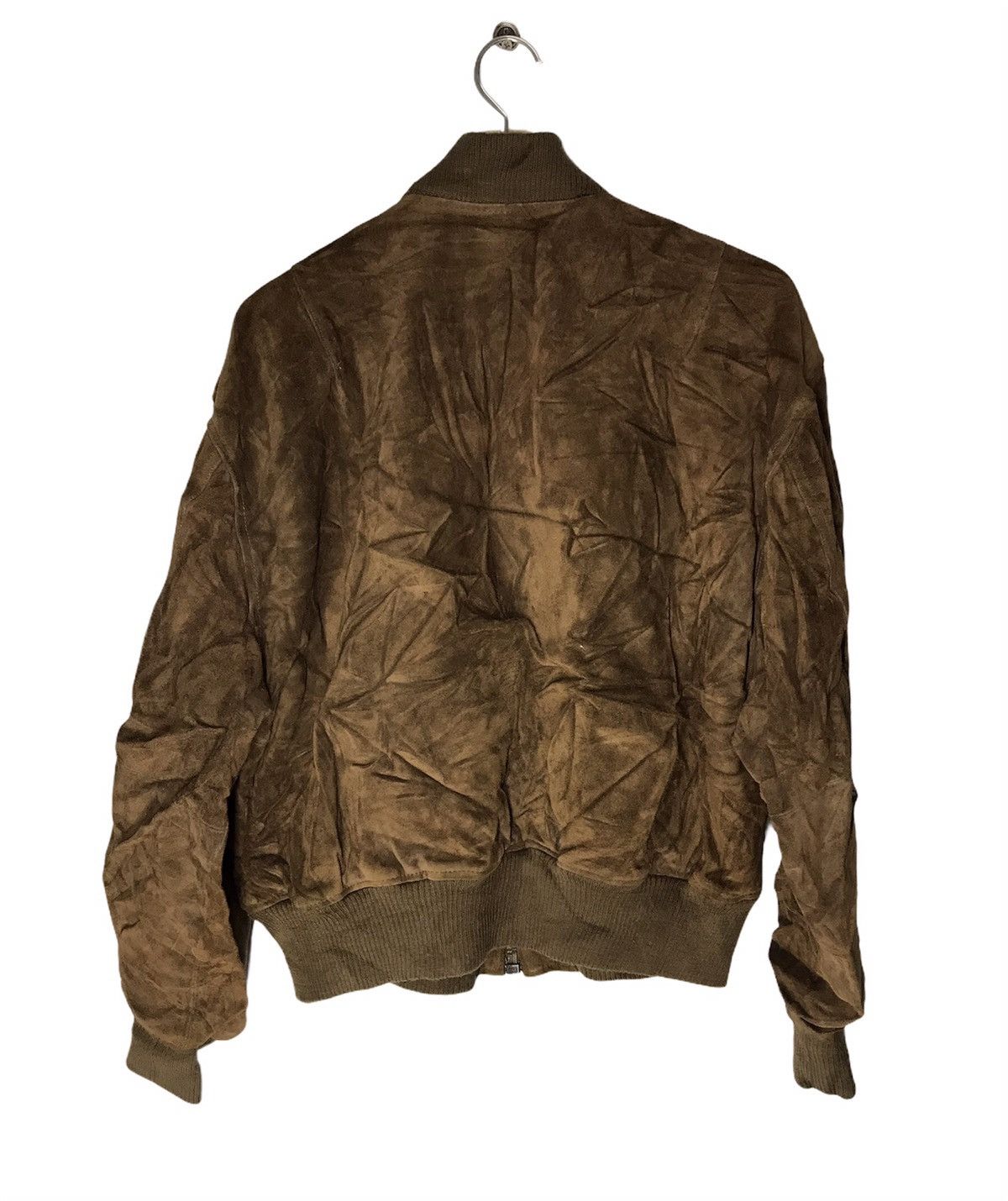 Leather × Vintage Raves shouter bombers leather zipper jacket Size US L / EU 52-54 / 3 - 2 Thumbnail