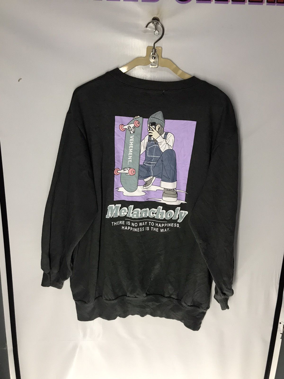 Other Street fashion sweatshirt back big printed by vehement Size US M / EU 48-50 / 2 - 7 Thumbnail
