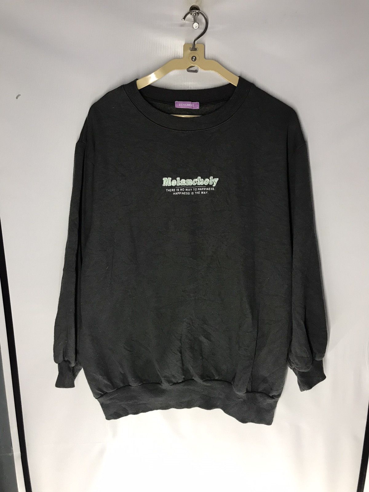 Other Street fashion sweatshirt back big printed by vehement Size US M / EU 48-50 / 2 - 6 Thumbnail