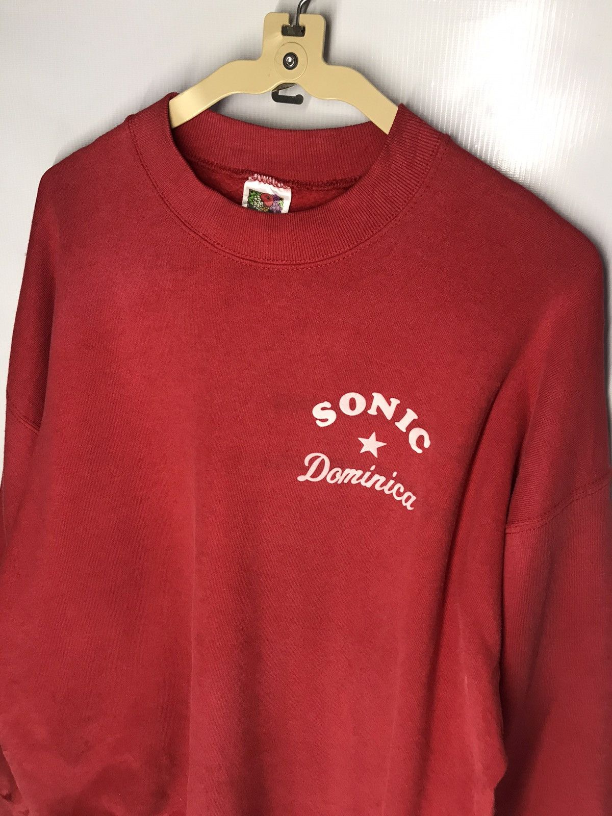 Fruit Of The Loom × Vintage Vintage sonic daminica crewneck sweatshirt Size US XL / EU 56 / 4 - 4 Thumbnail