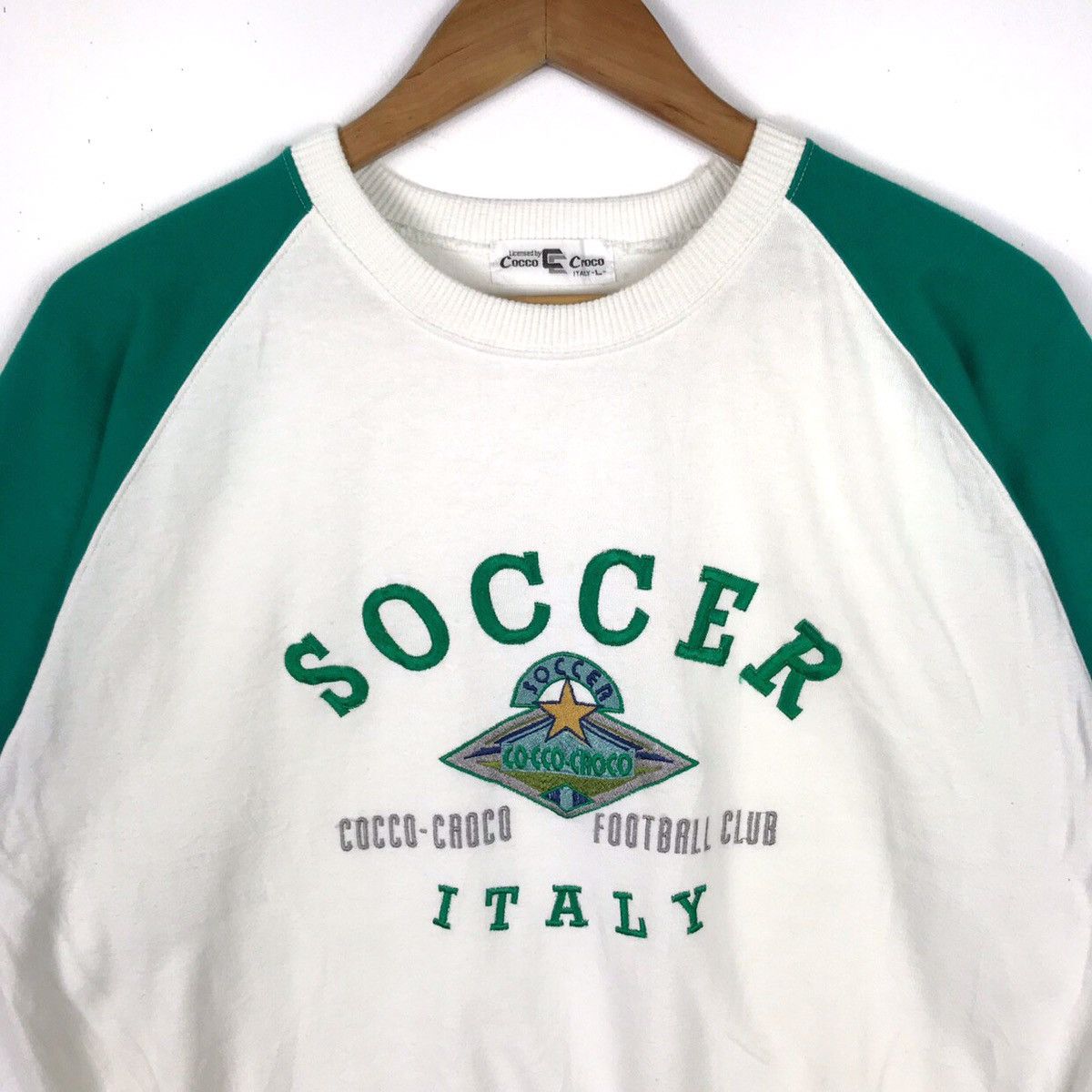Vintage Vintage 90s Cocco Croco Crewneck Shirt Size US M / EU 48-50 / 2 - 2 Thumbnail