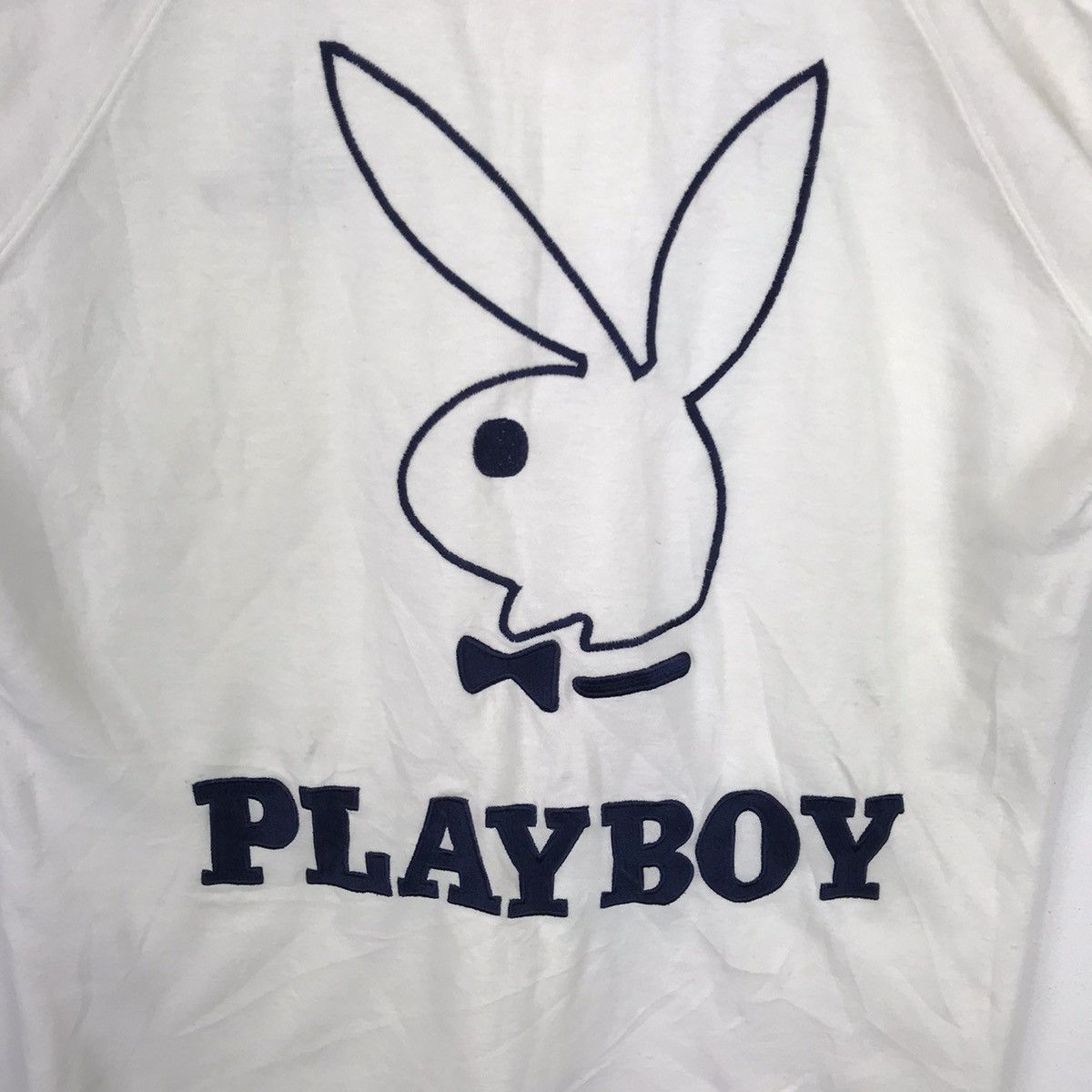Playboy Vintage Playboy Big Bunny Side Tape Logo-Embroided T-Shirt Size US M / EU 48-50 / 2 - 5 Thumbnail