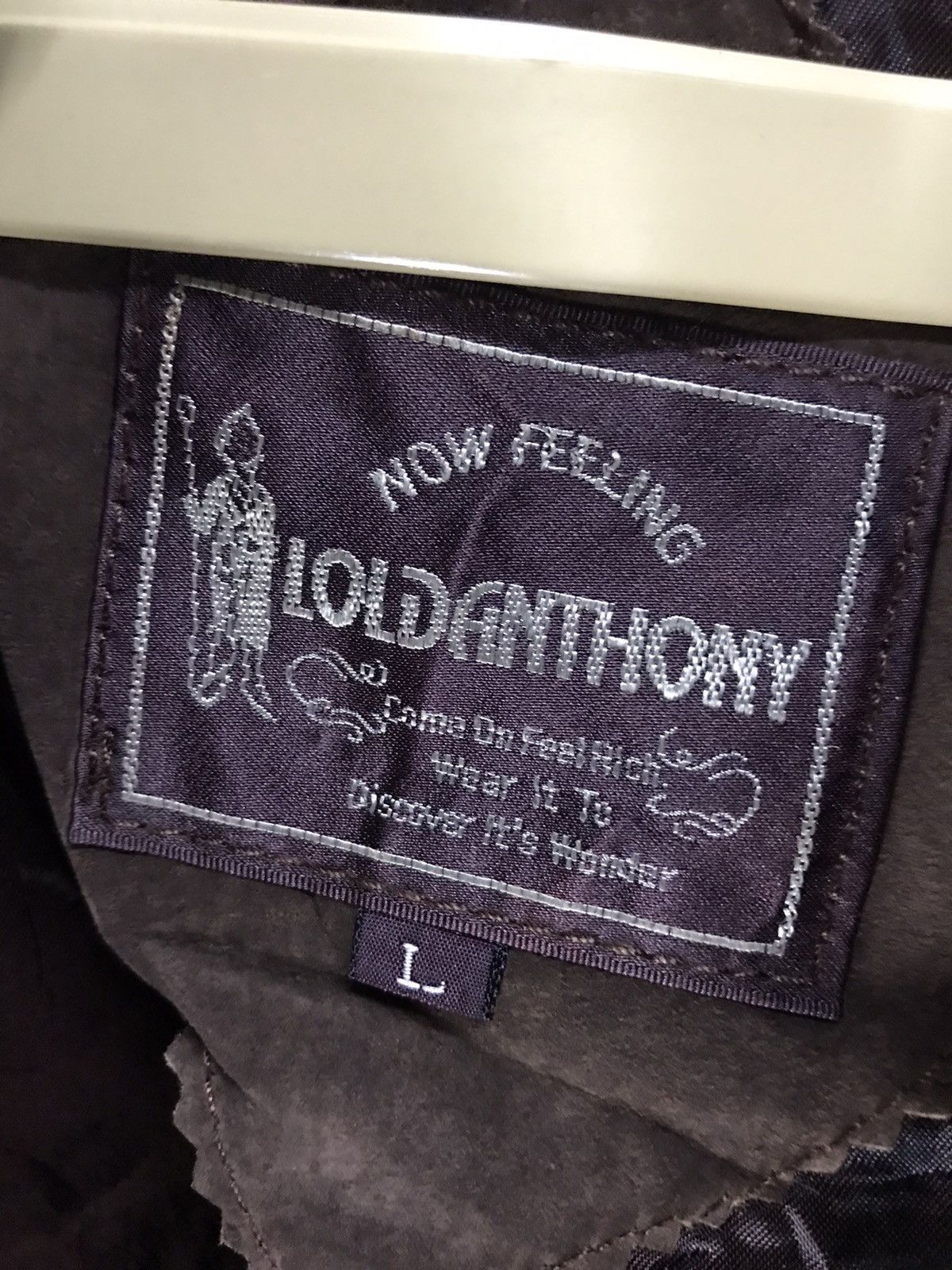 Leather × Vintage Loldanthony leather jacket Size US L / EU 52-54 / 3 - 3 Thumbnail