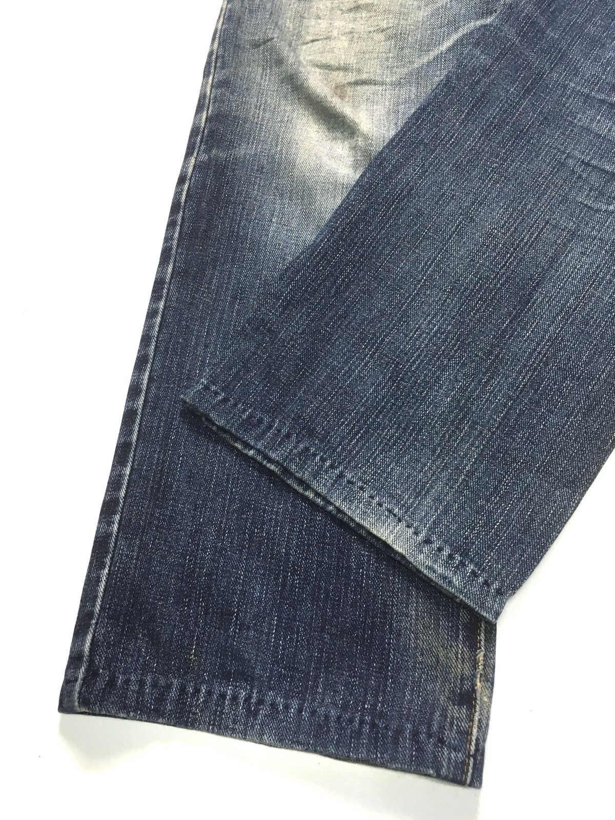 Japanese Brand × Vintage Vintage top valu distressed denim japan Size US 31 - 12 Thumbnail