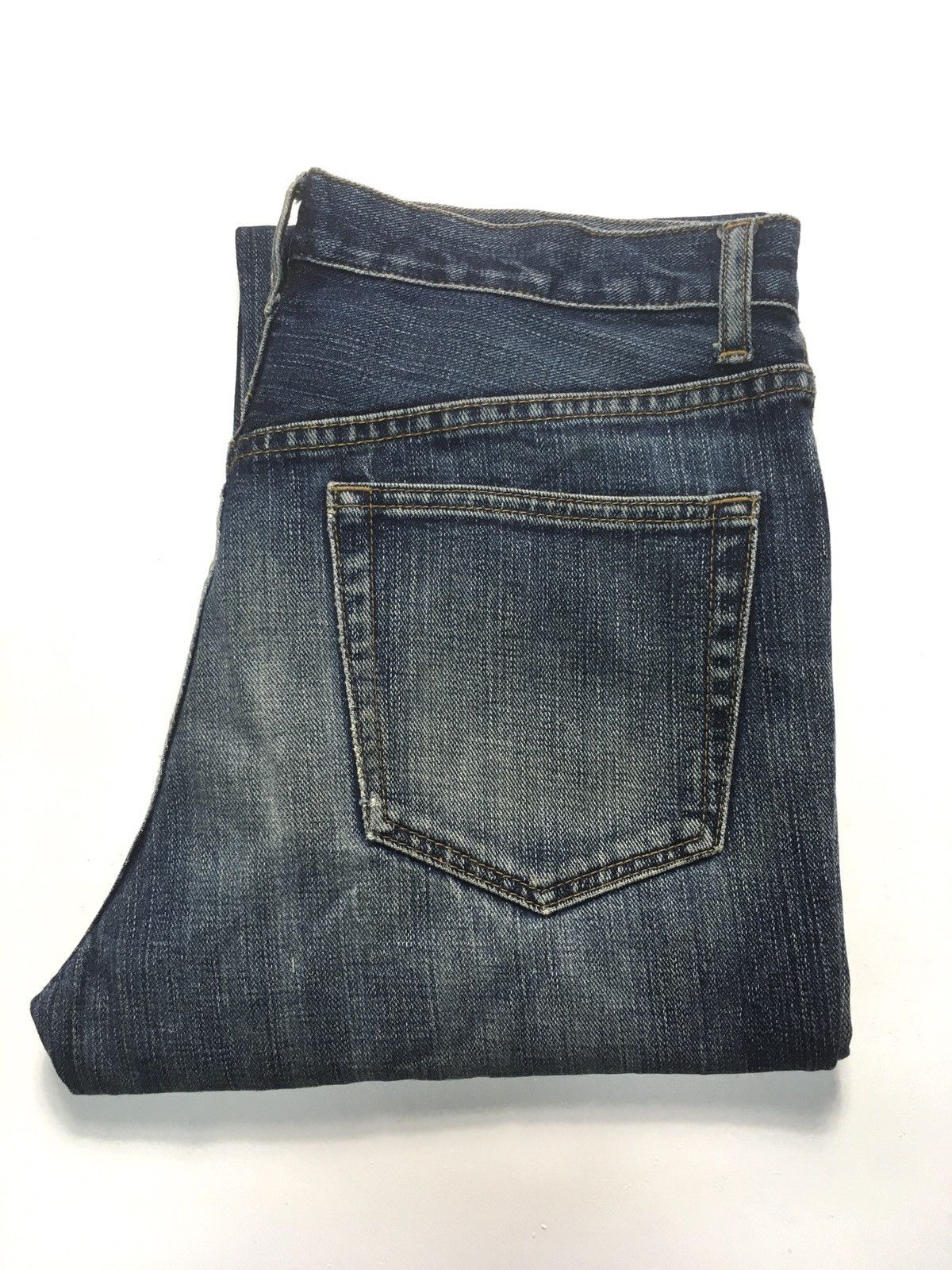Japanese Brand × Vintage Vintage top valu distressed denim japan Size US 31 - 1 Thumbnail