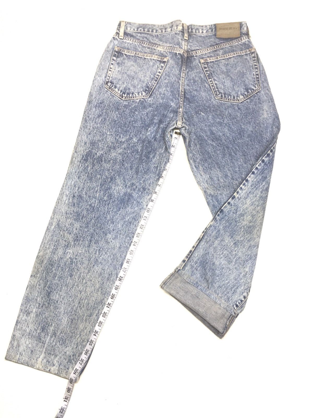 Edwin × Vintage The market ex X Edwin acid warh distressed denim Size US 33 - 3 Thumbnail