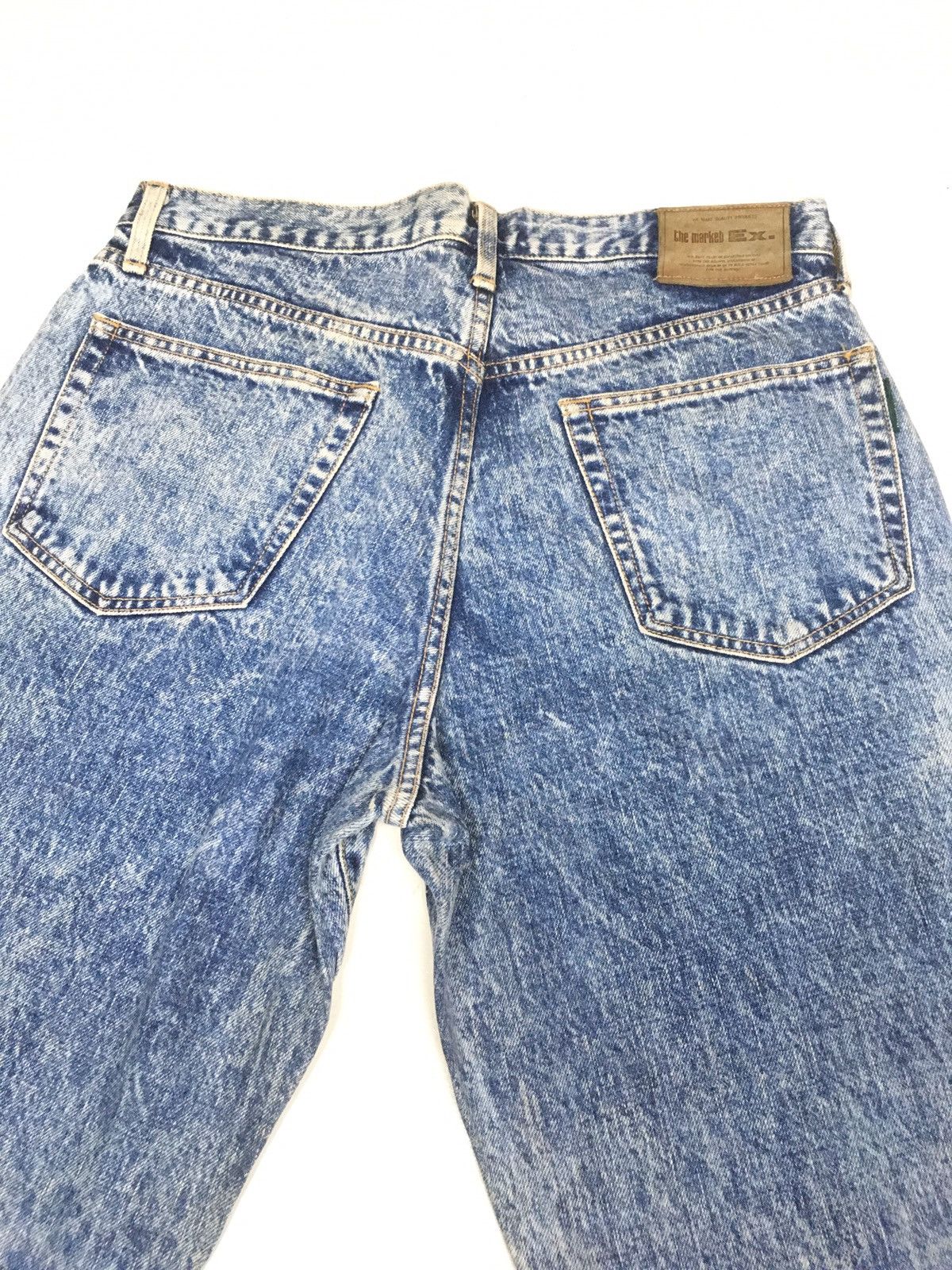 Edwin × Vintage The market ex X Edwin acid warh distressed denim Size US 33 - 8 Thumbnail