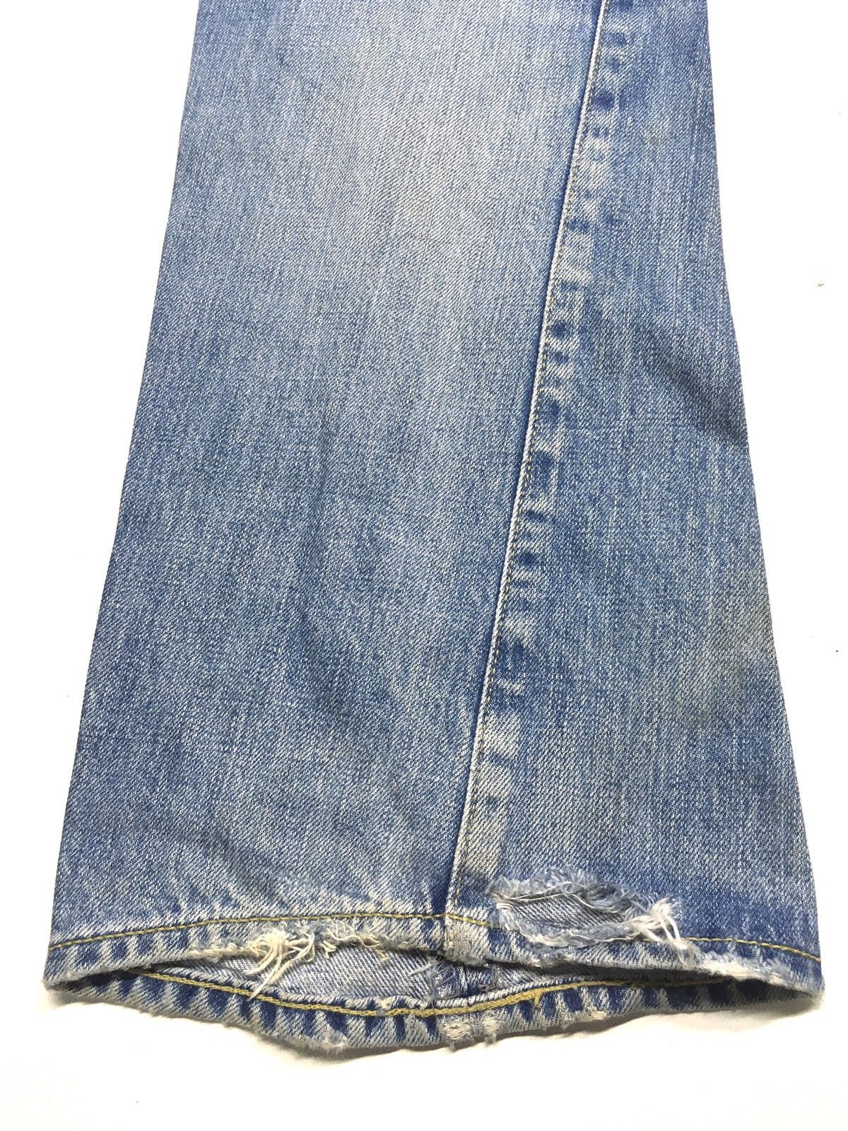 Japanese Brand Surf rider distressed denim japan Size US 30 / EU 46 - 7 Thumbnail