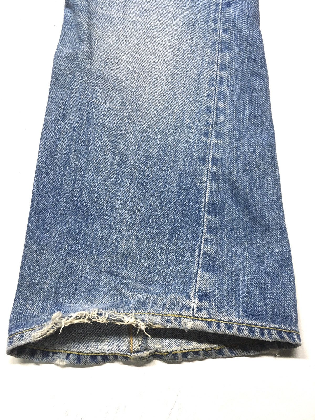 Japanese Brand Surf rider distressed denim japan Size US 30 / EU 46 - 8 Thumbnail