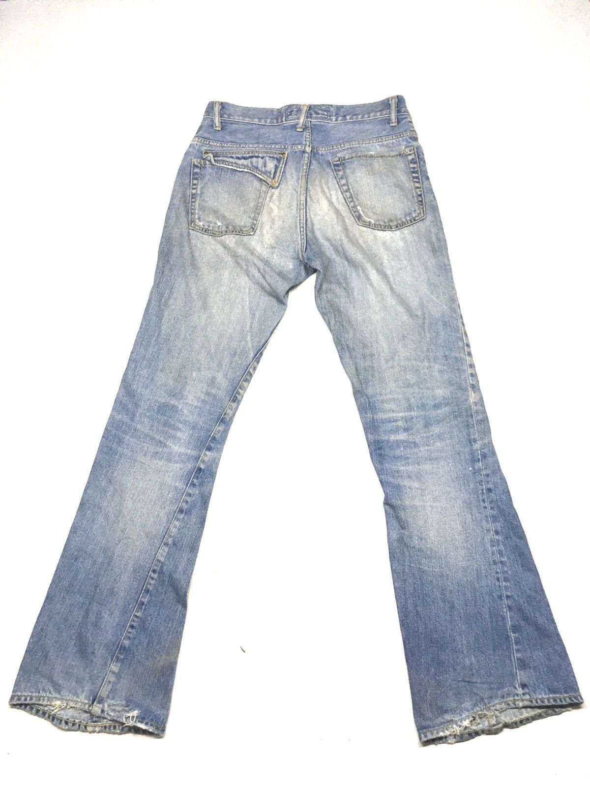 Japanese Brand Surf rider distressed denim japan Size US 30 / EU 46 - 9 Thumbnail