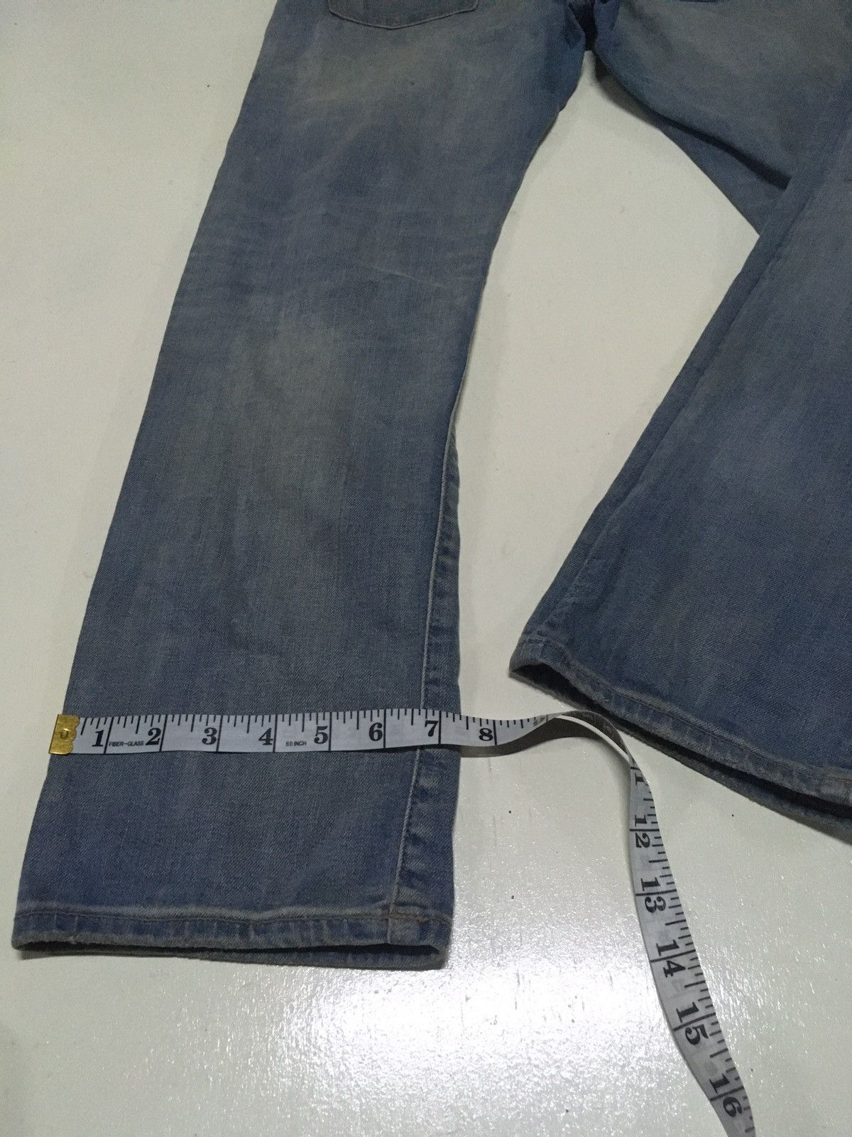 Uniqlo × Vintage Vintage Uniqlo distressed jeans Size US 33 - 7 Thumbnail
