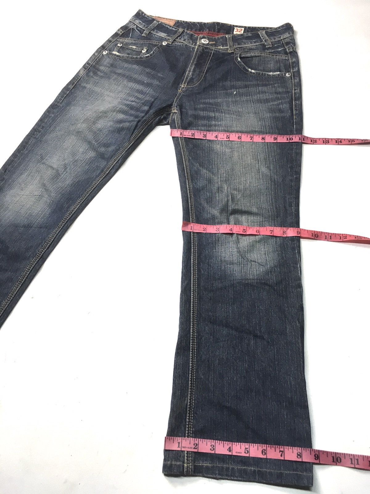 Japanese Brand × Vintage Rush/hour guaranteed durability distressed denim japan Size US 33 - 4 Thumbnail