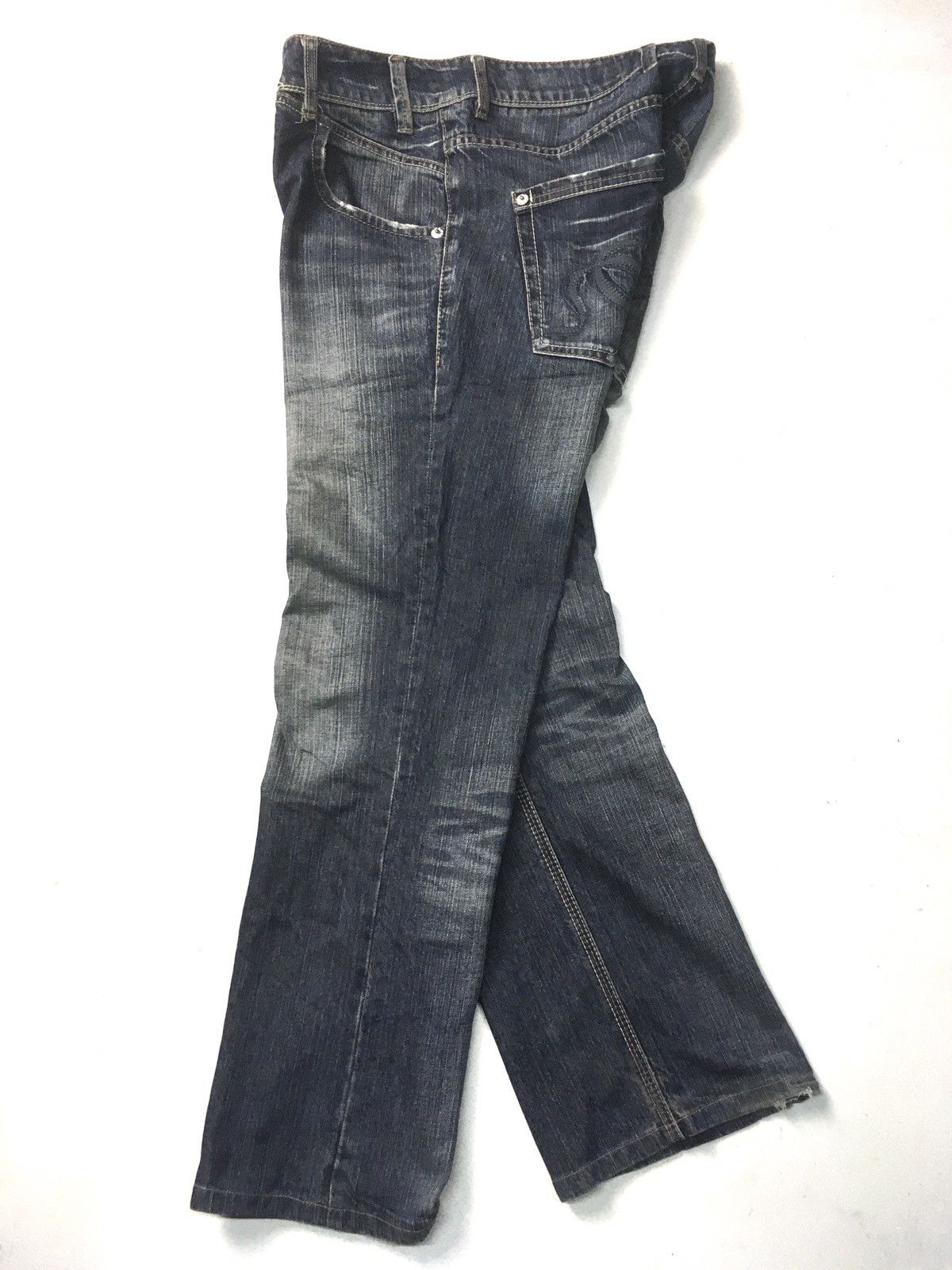 Japanese Brand × Vintage Rush/hour guaranteed durability distressed denim japan Size US 33 - 6 Thumbnail