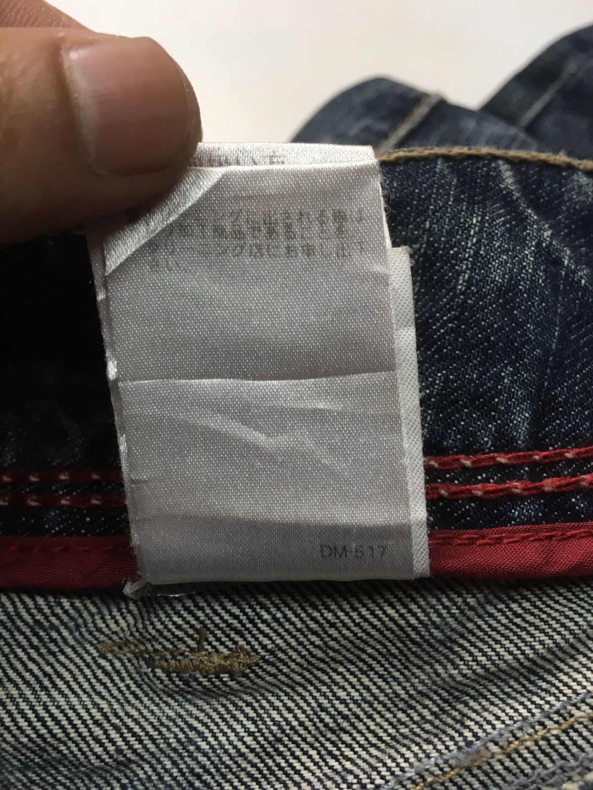 Japanese Brand × Vintage Rush/hour guaranteed durability distressed denim japan Size US 33 - 17 Thumbnail